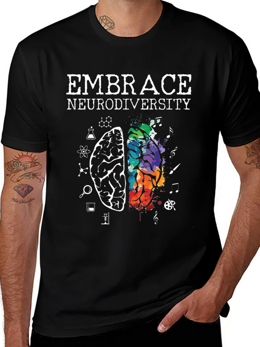 Camiseta Negra Neurodiversidad