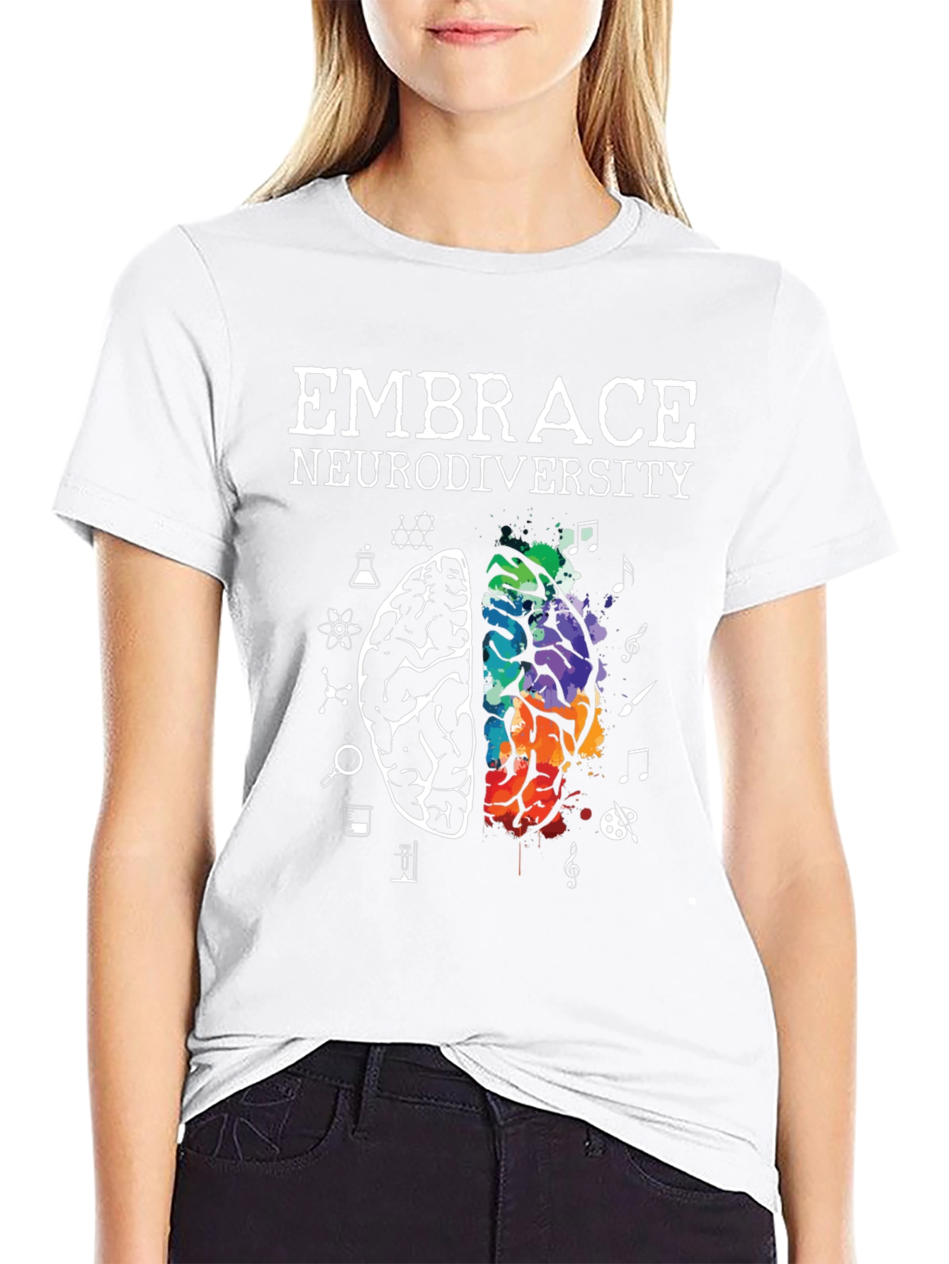 Camiseta Negra Neurodiversidad