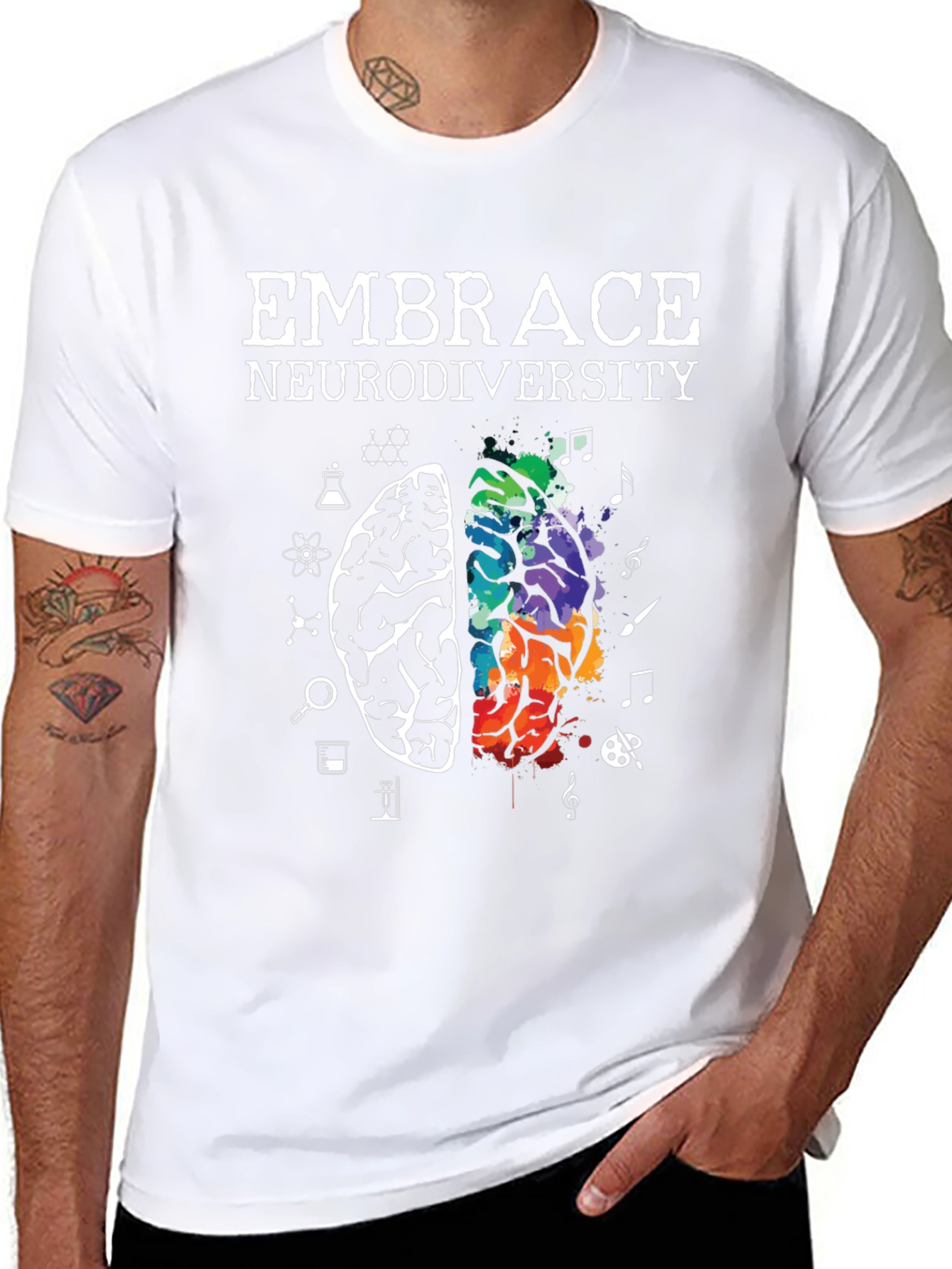 Camiseta Negra Neurodiversidad