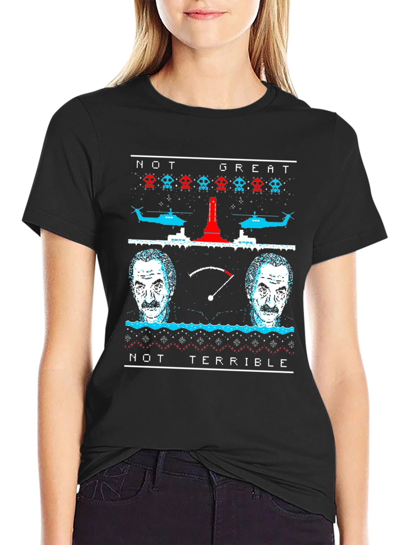 Camiseta Chernóbil: No Genial No Terrible - Estilo Retro