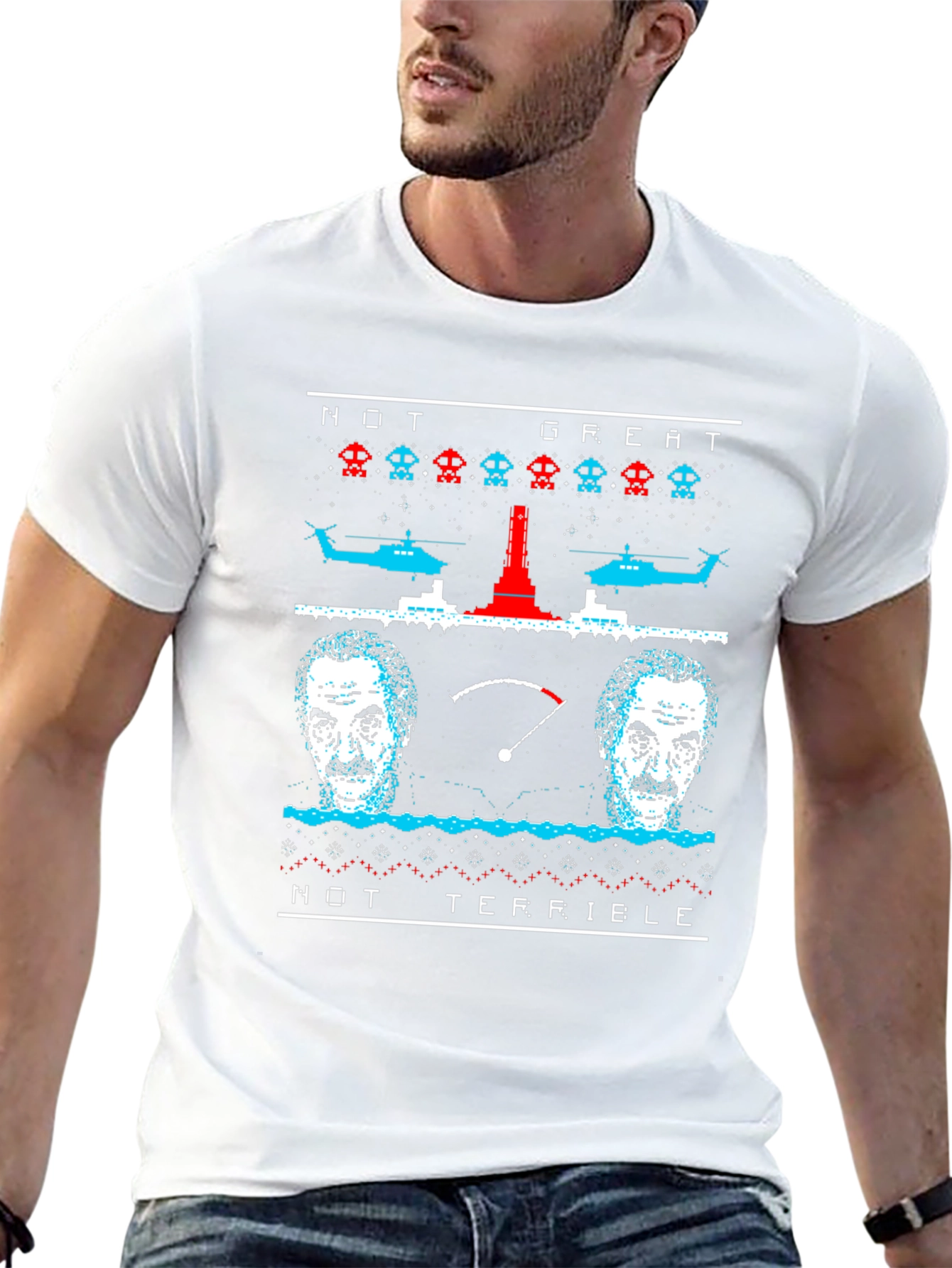 Camiseta Chernóbil: No Genial No Terrible - Estilo Retro