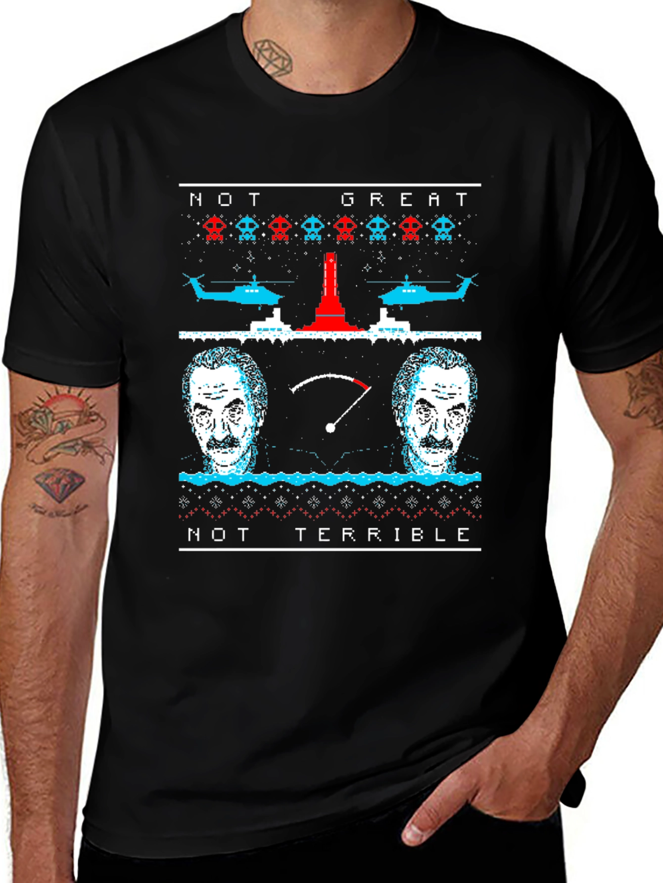 Camiseta Chernóbil: No Genial No Terrible - Estilo Retro