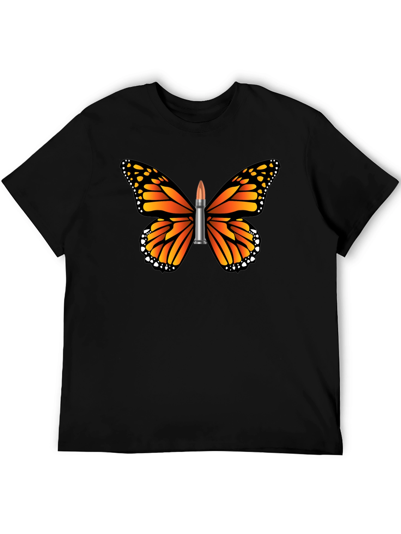 Camiseta Hombre Mariposa Bala - Estilo Único
