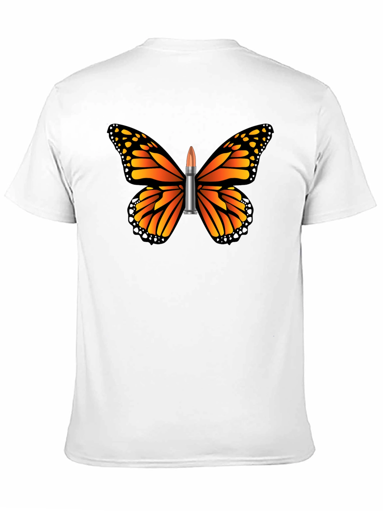 Camiseta Hombre Mariposa Bala - Estilo Único