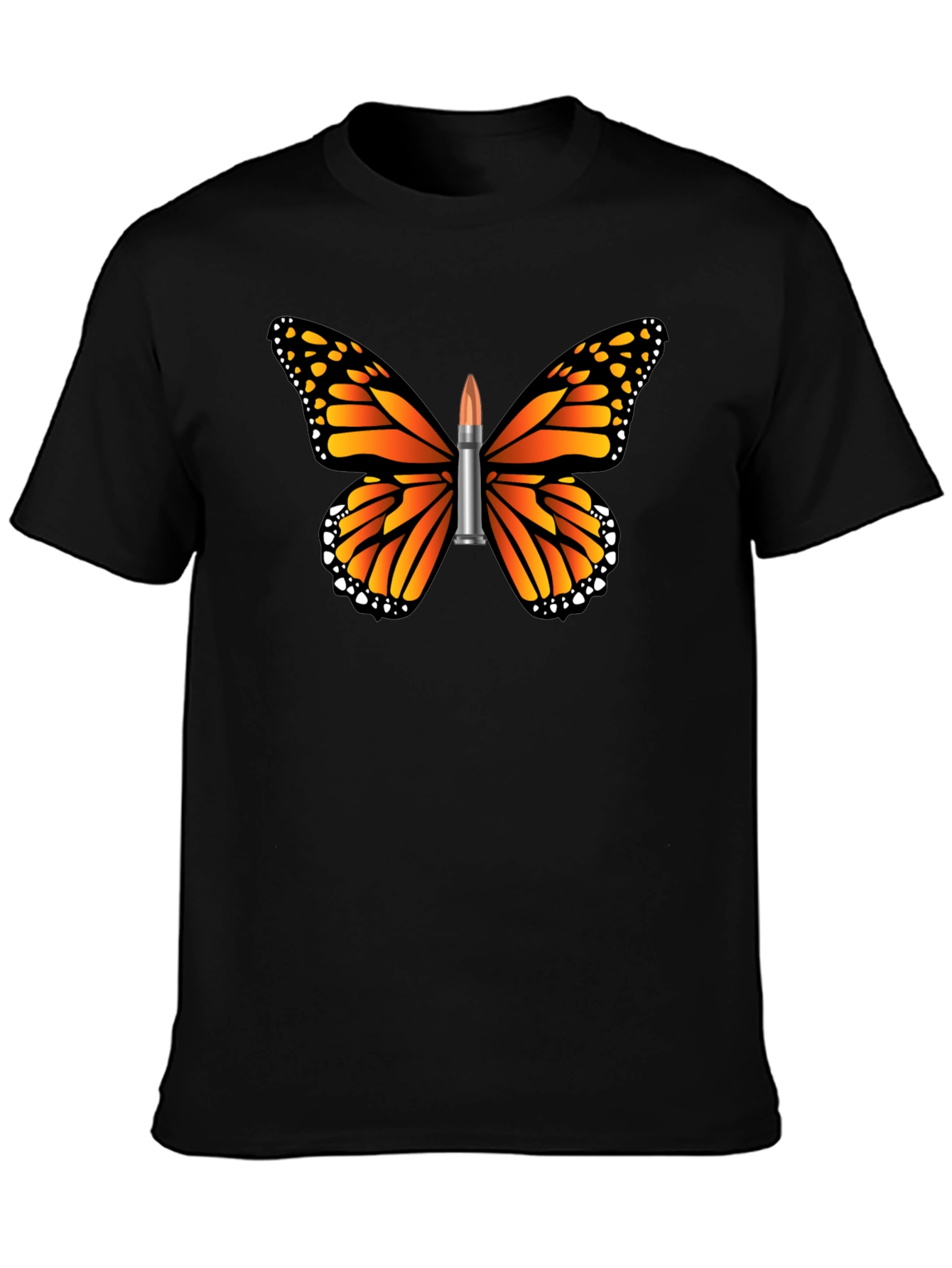 Camiseta Hombre Mariposa Bala - Estilo Único