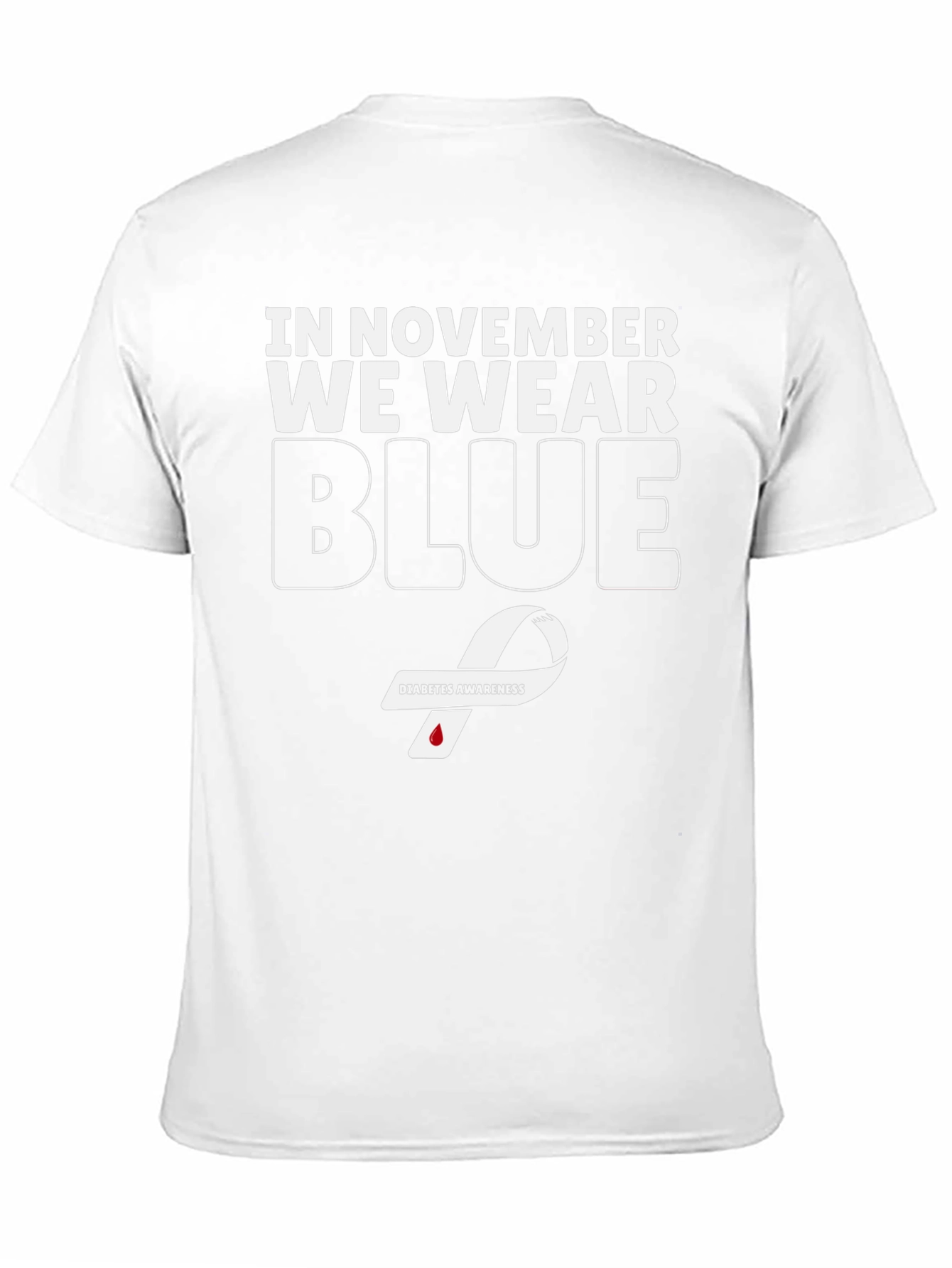 Camiseta Concientización Diabetes - Noviembre Azul