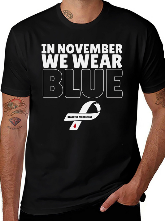 Camiseta Concientización Diabetes - Noviembre Azul
