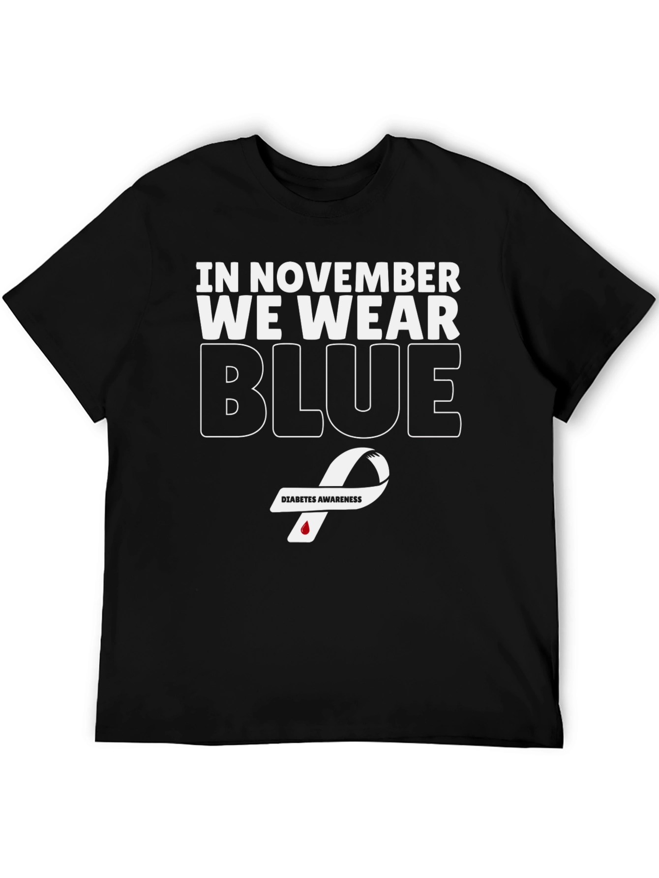 Camiseta Concientización Diabetes - Noviembre Azul