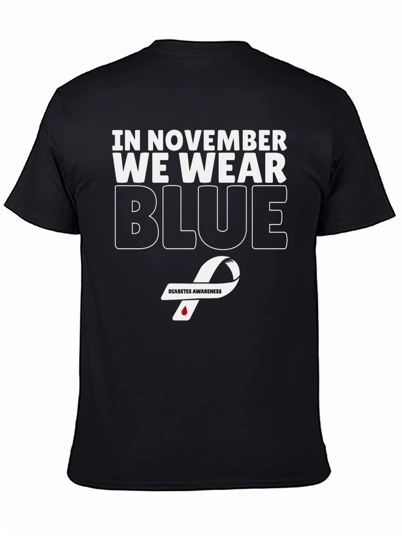 Camiseta Concientización Diabetes - Noviembre Azul