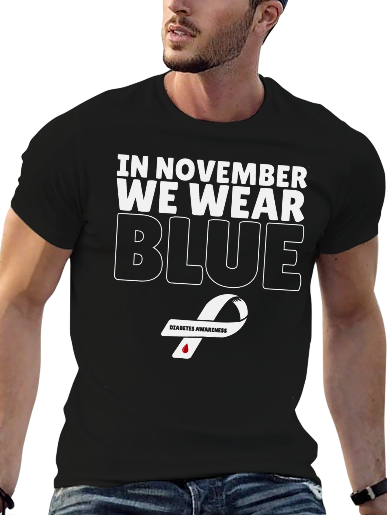 Camiseta Concientización Diabetes - Noviembre Azul