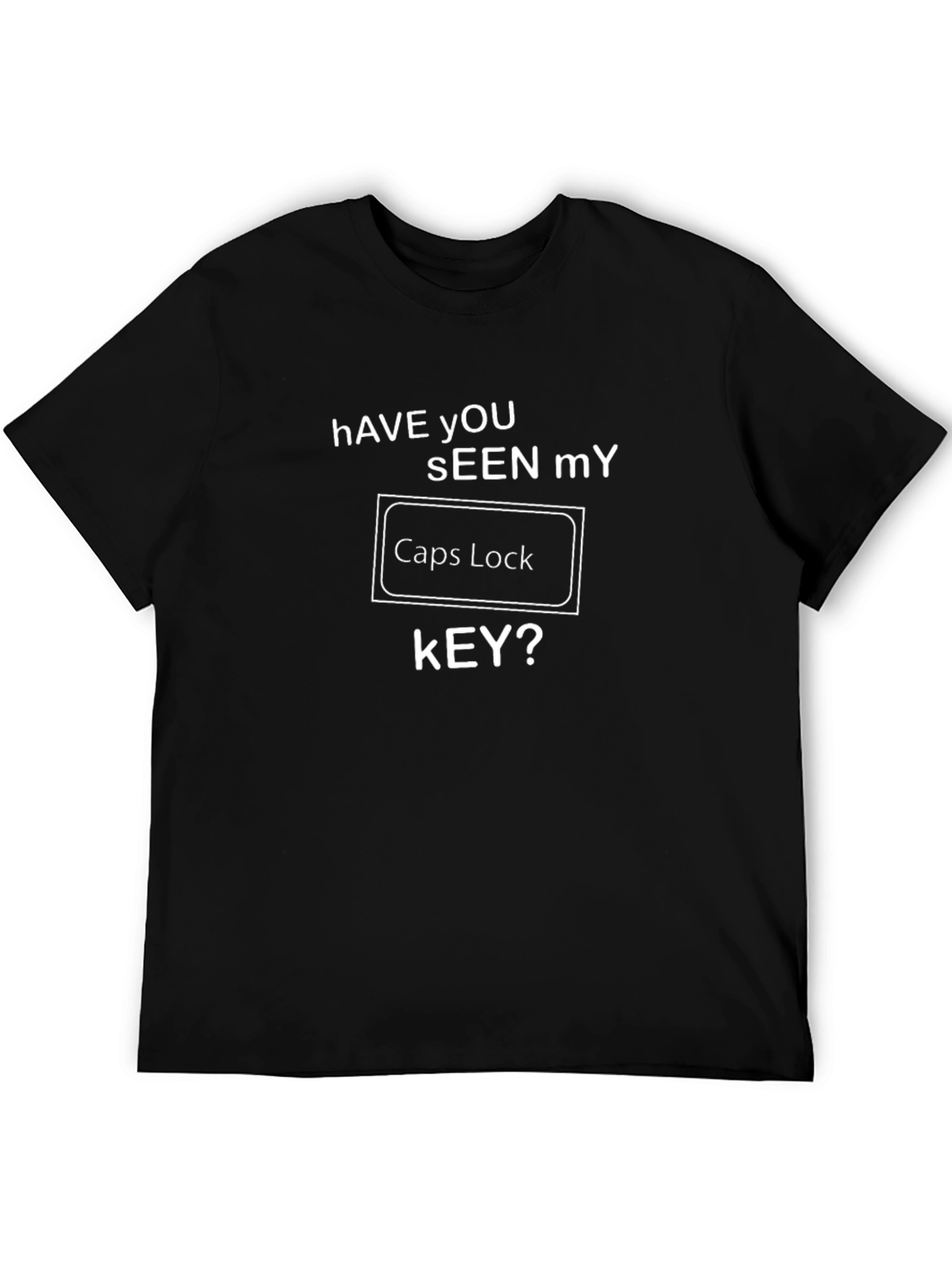 Camiseta Divertida: ¿Has Visto Mi Bloq Mayús?