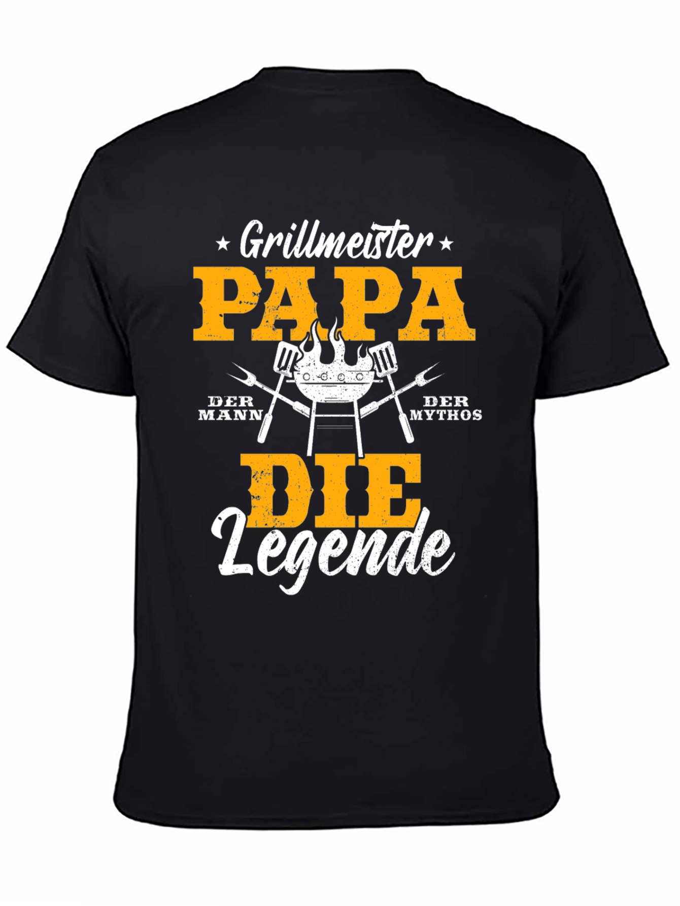 Camiseta Grillmeister Papa Die Legende