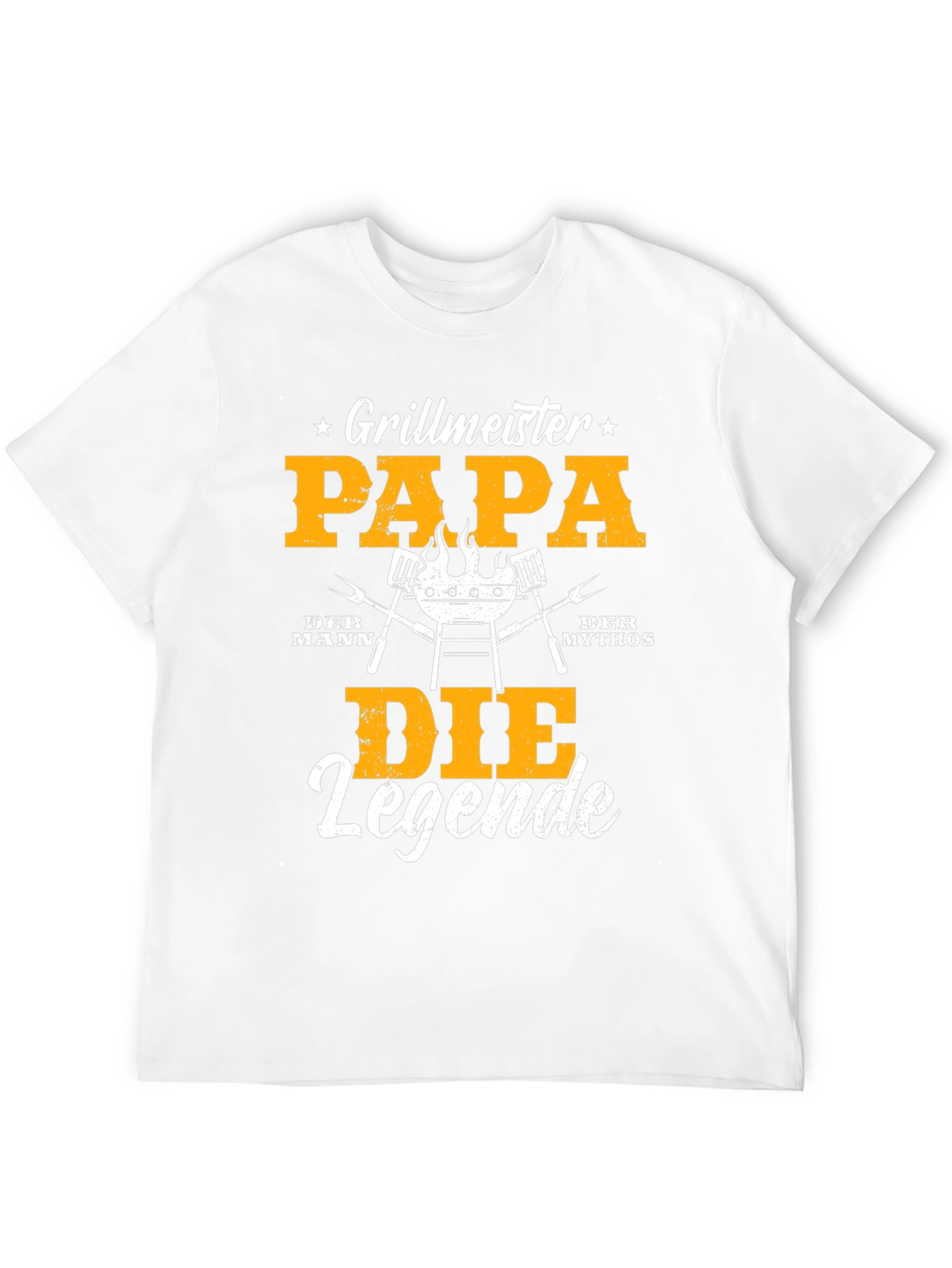 Camiseta Grillmeister Papa Die Legende