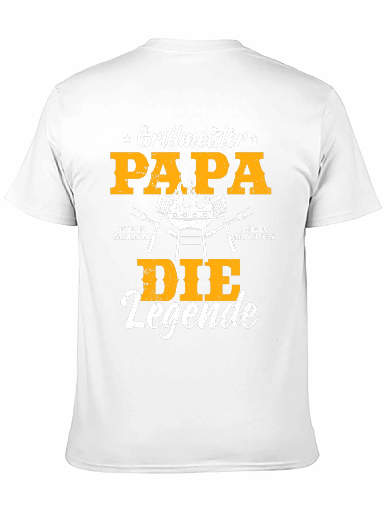 Camiseta Grillmeister Papa Die Legende