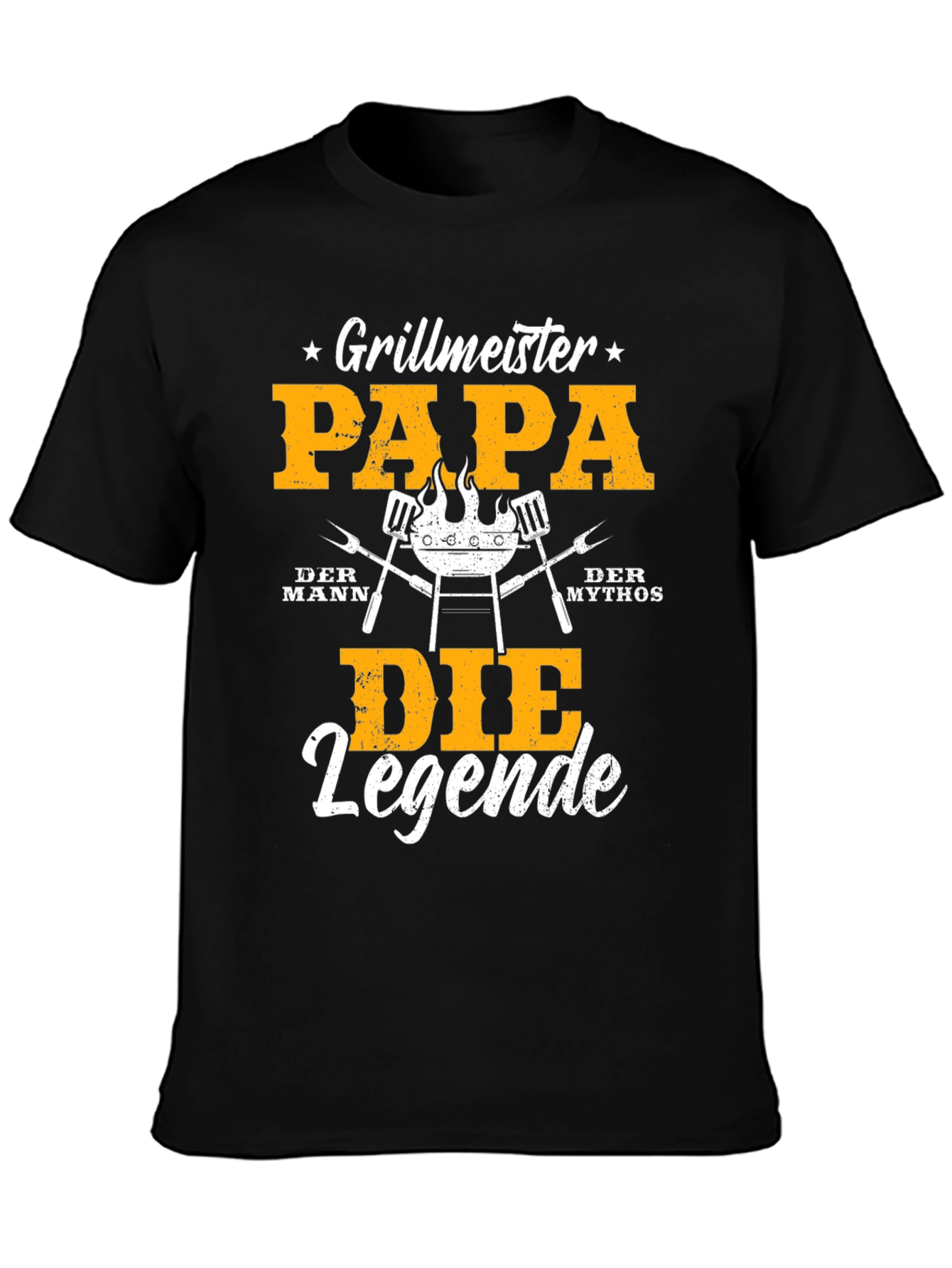 Camiseta Grillmeister Papa Die Legende