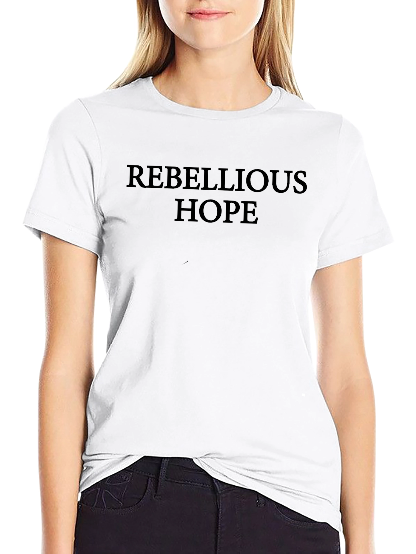 Camiseta Negra: Esperanza Rebelde