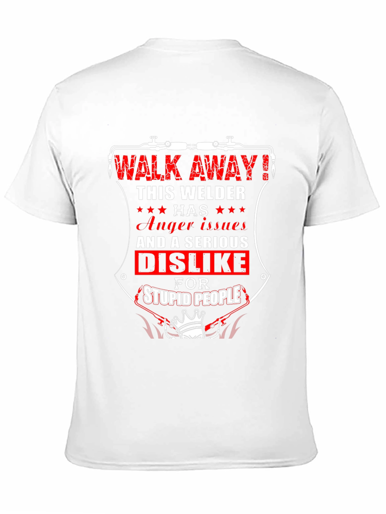 Camiseta Negra: Welder Anger Issues