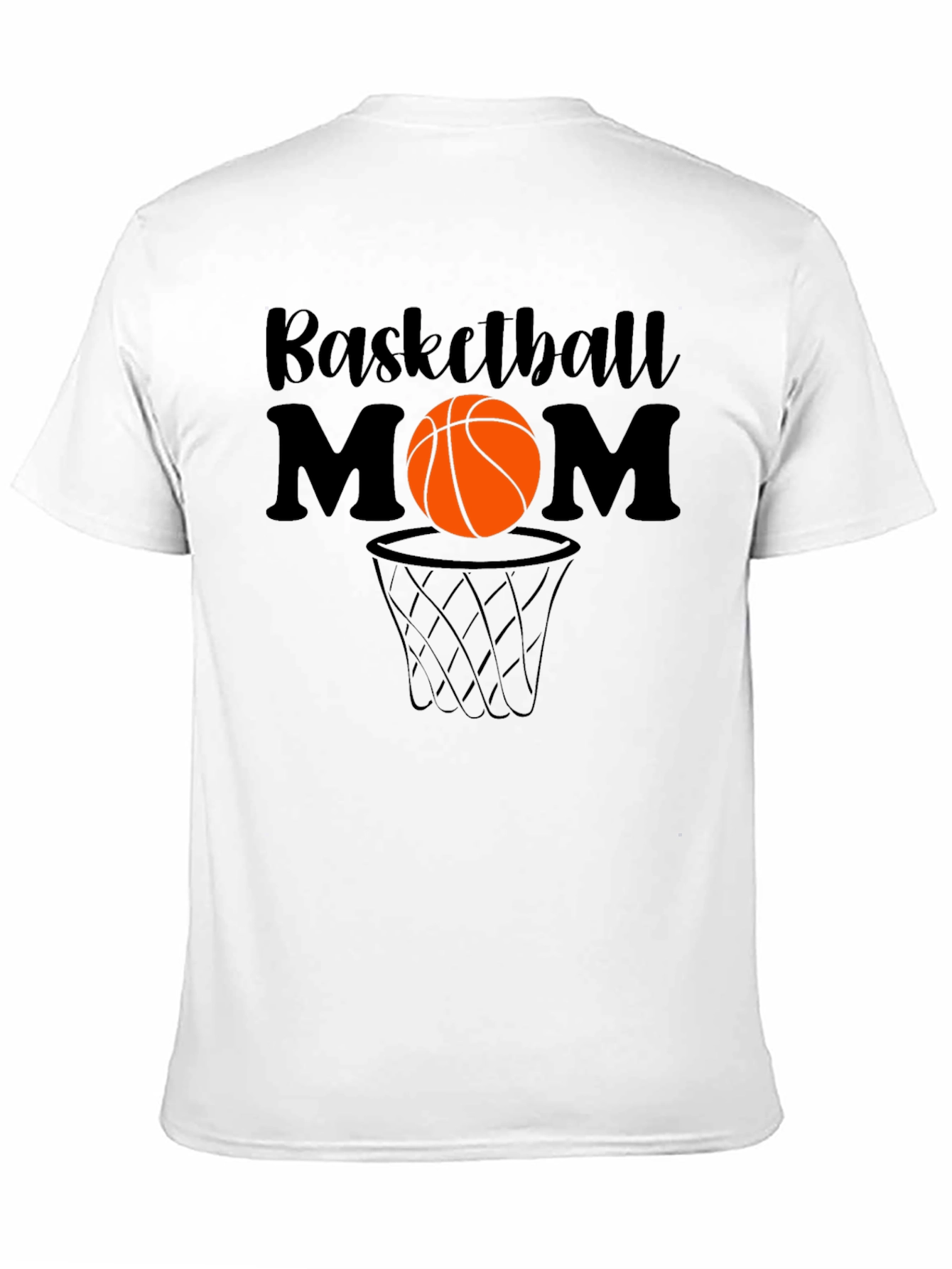 Camiseta Negra Mamá Baloncesto