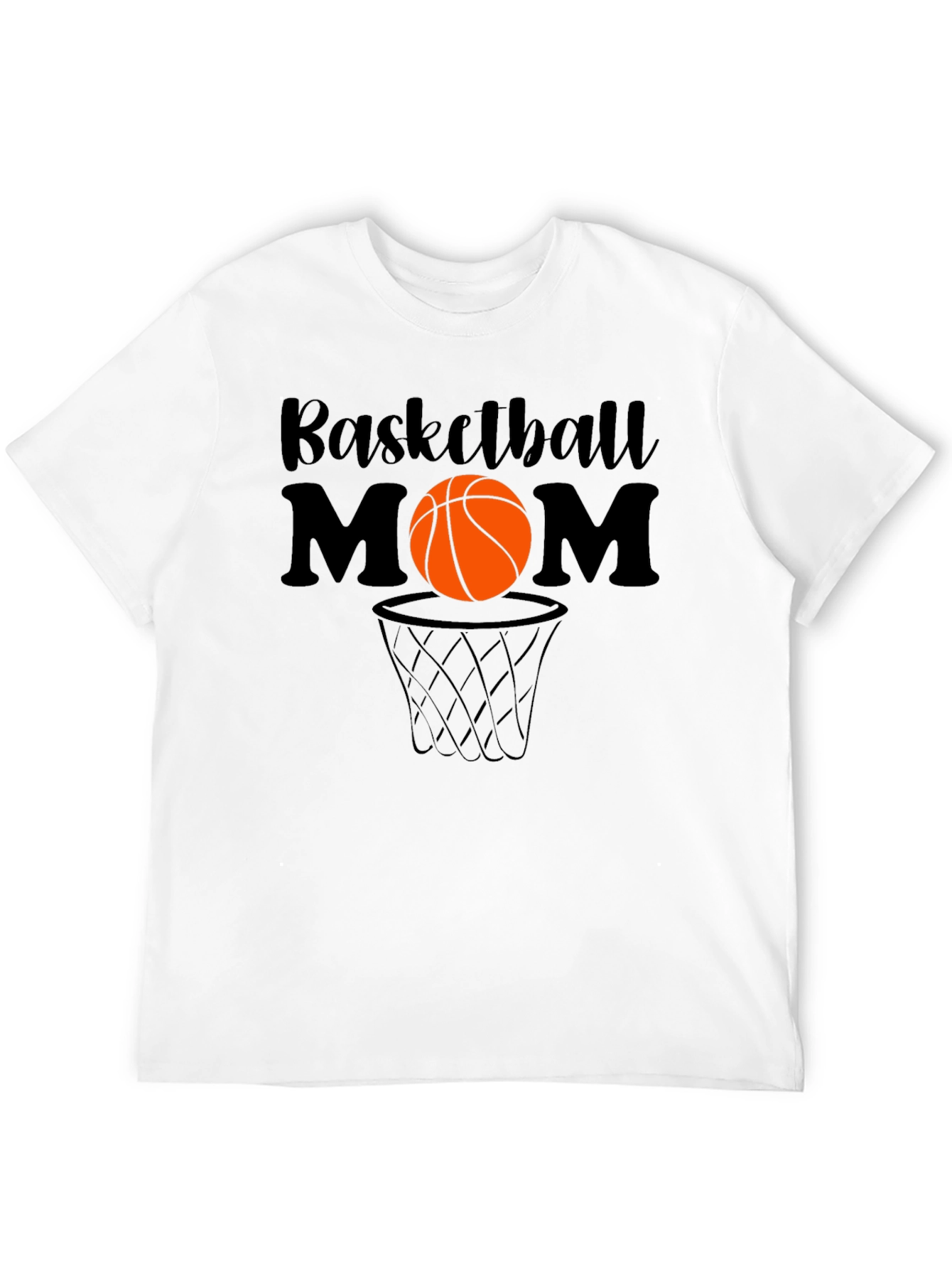 Camiseta Negra Mamá Baloncesto