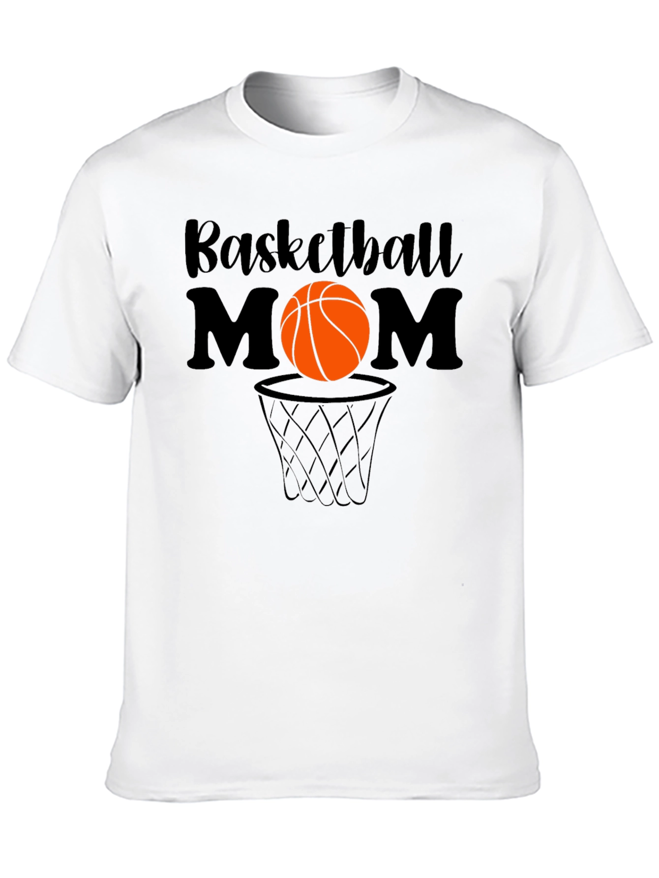 Camiseta Negra Mamá Baloncesto