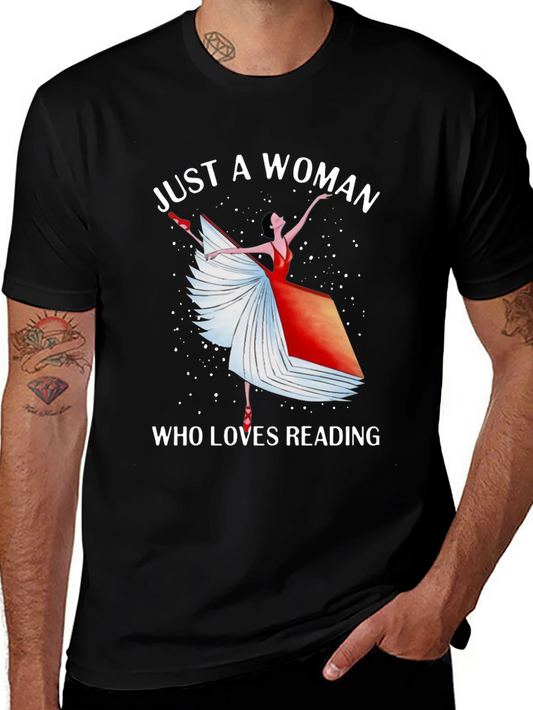 Camiseta Mujer Lectora Bailarina