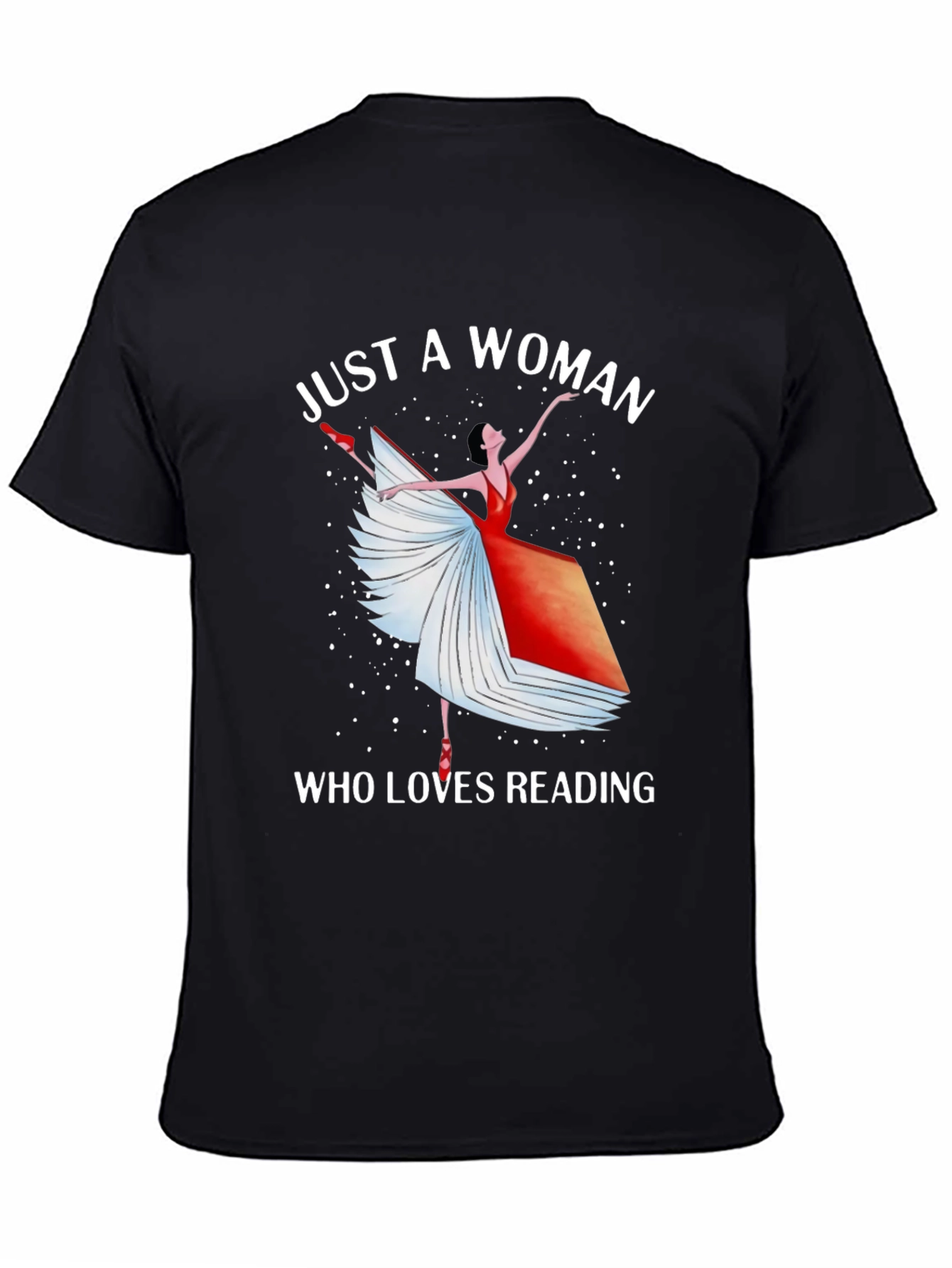 Camiseta Mujer Lectora Bailarina