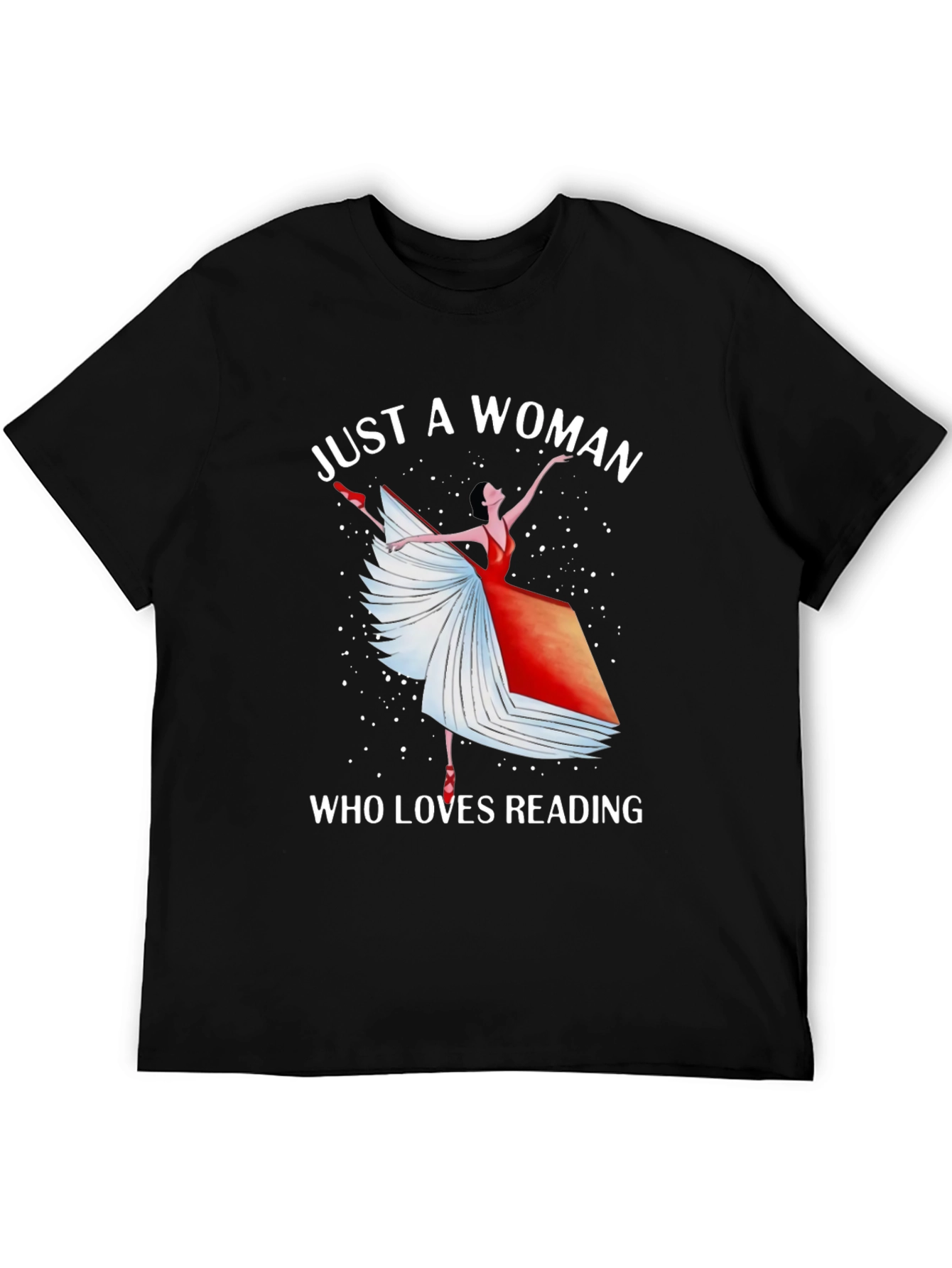 Camiseta Mujer Lectora Bailarina