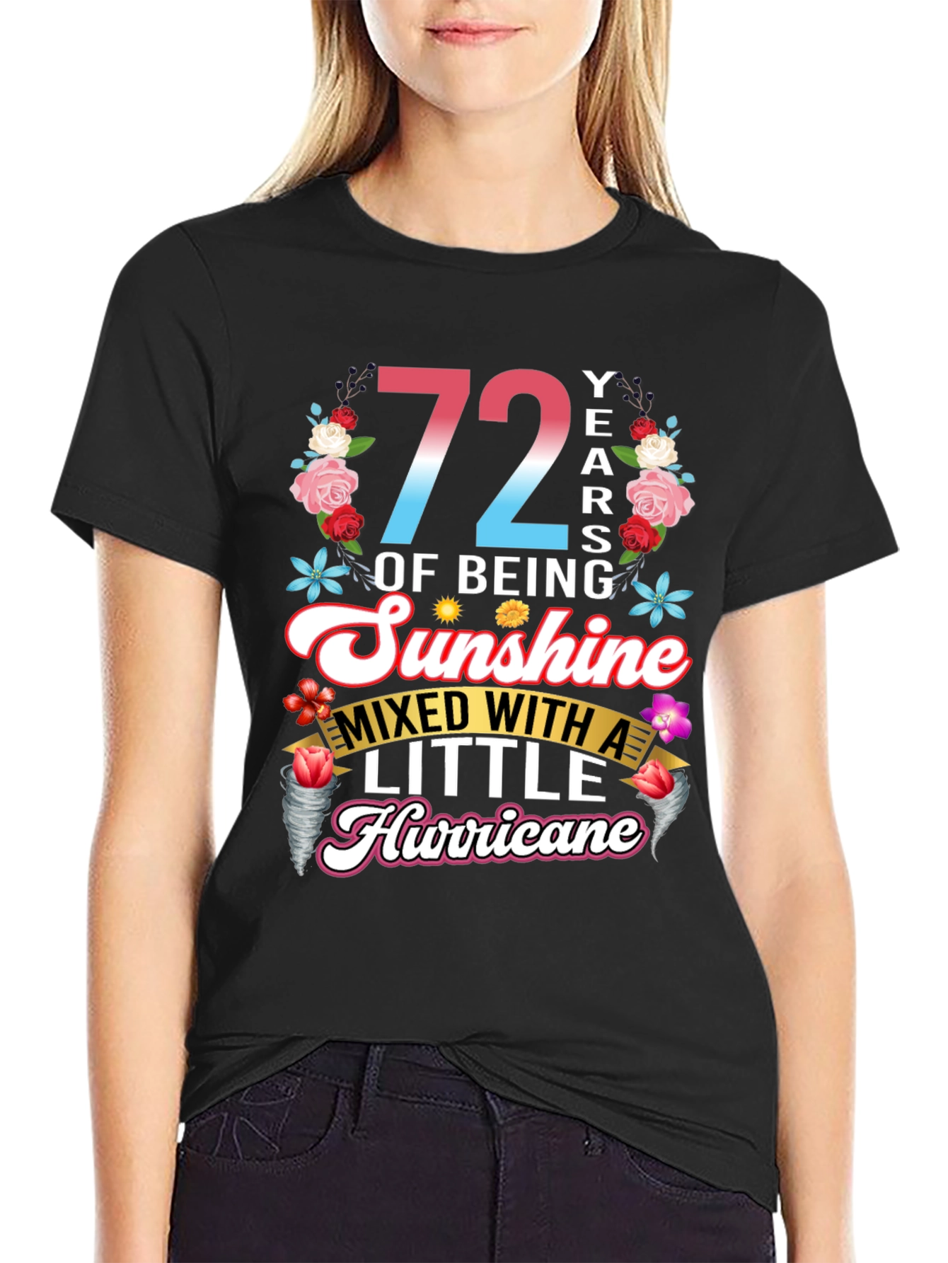 Camiseta 72 Años Sunshine Hurricane