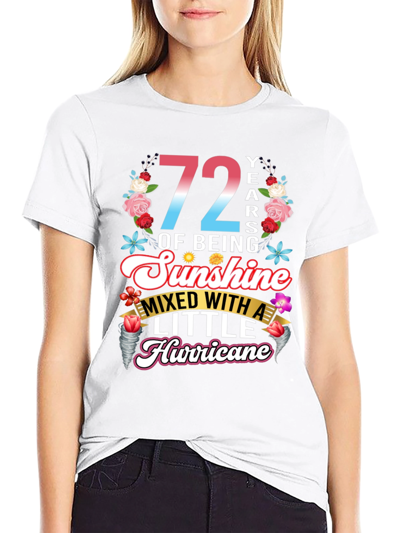 Camiseta 72 Años Sunshine Hurricane