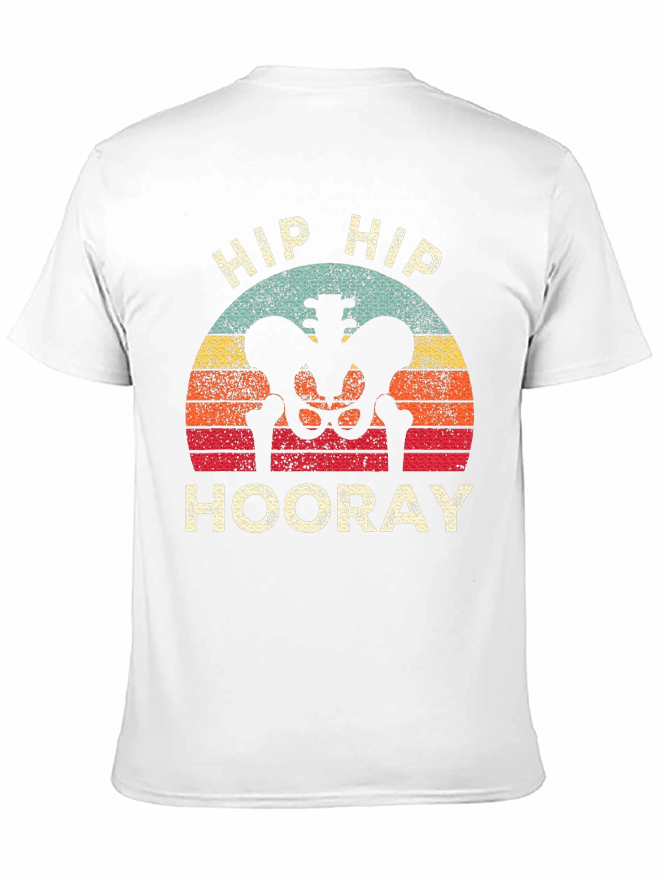 Camiseta Divertida: ¡Hip Hip Hooray Esqueleto!