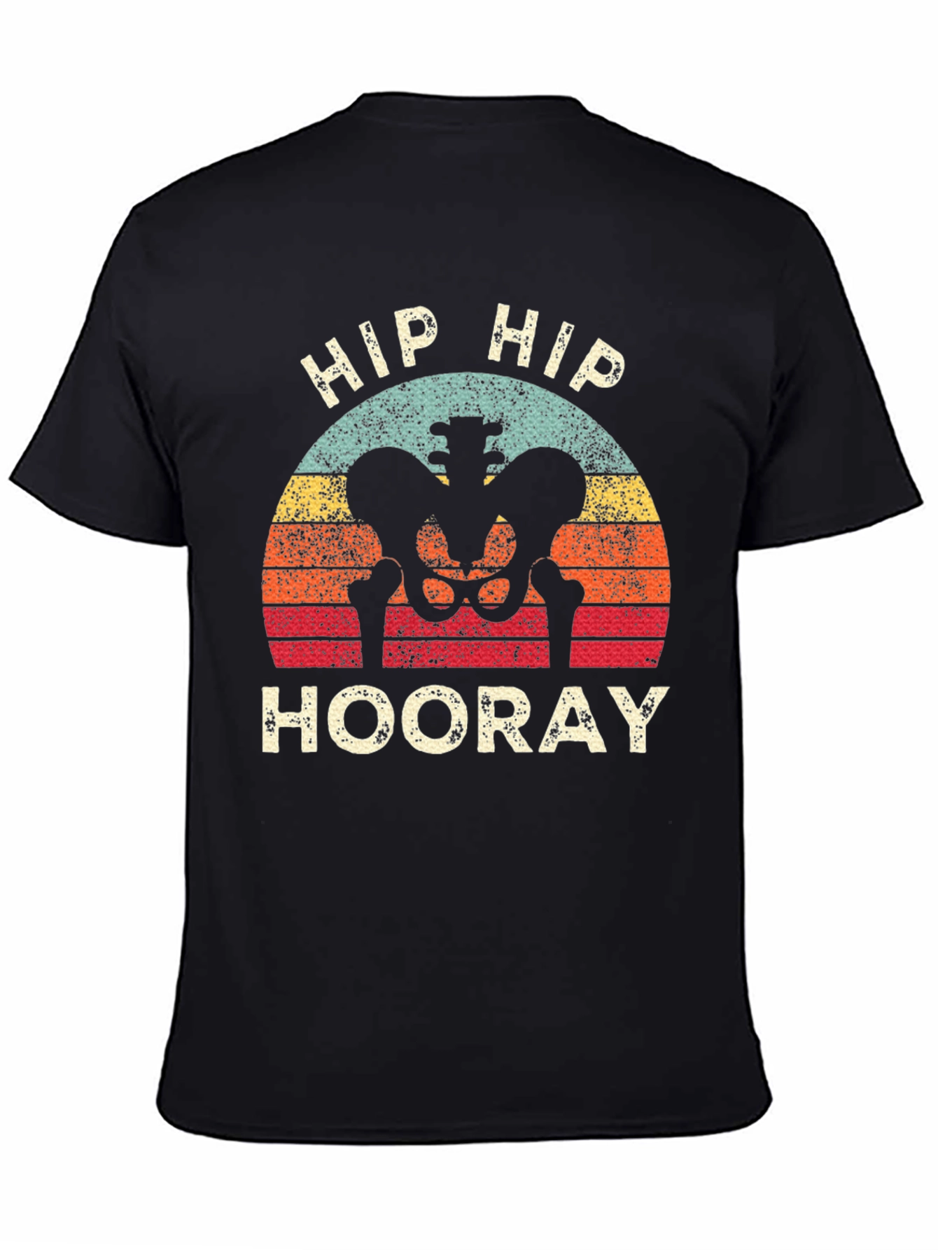Camiseta Divertida: ¡Hip Hip Hooray Esqueleto!