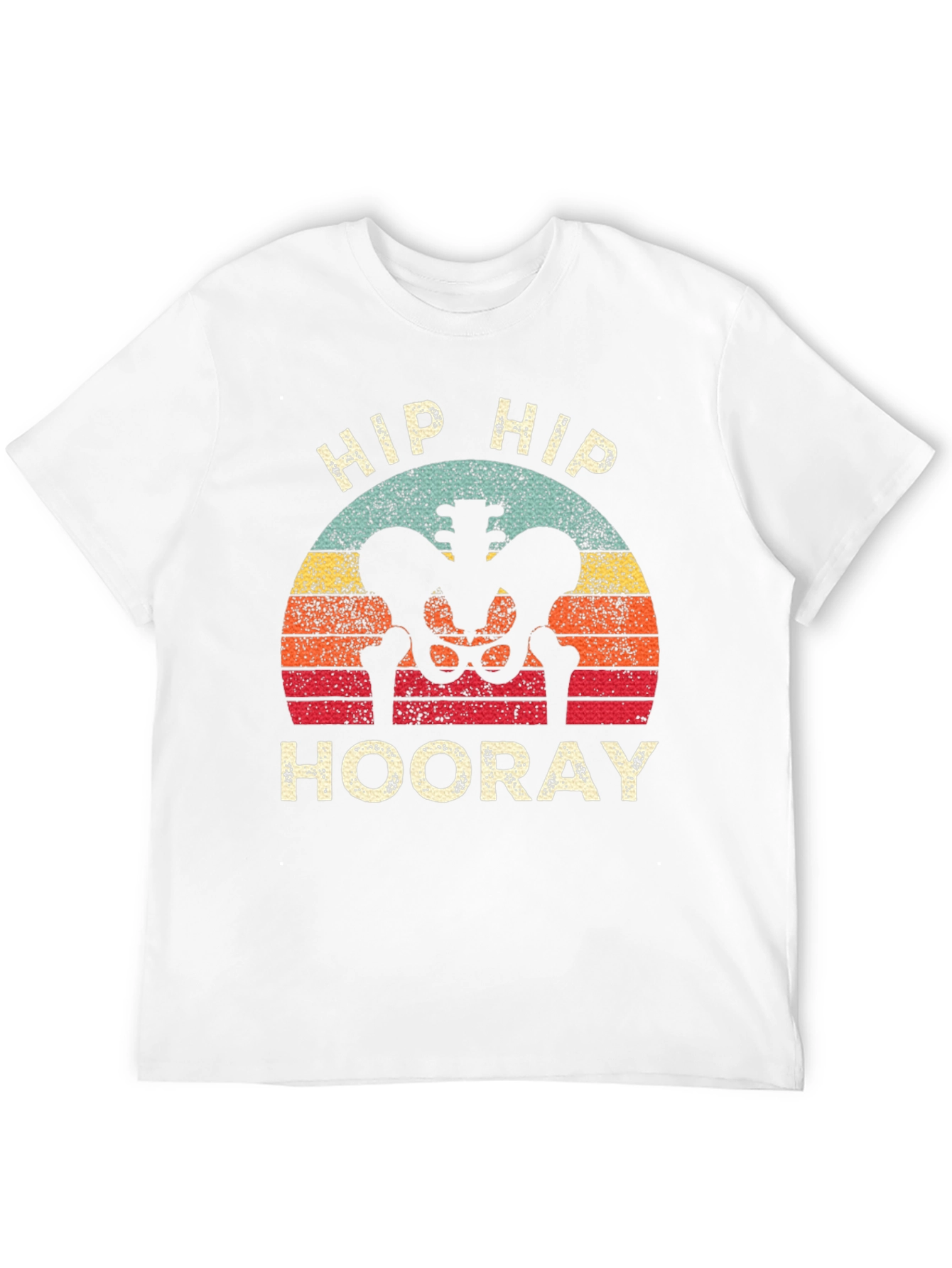 Camiseta Divertida: ¡Hip Hip Hooray Esqueleto!