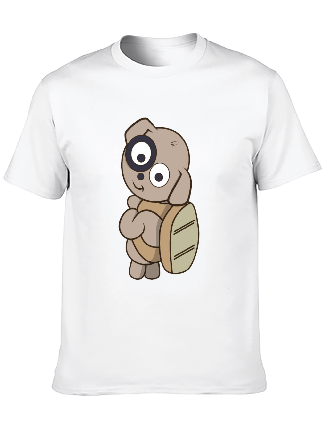 Camiseta Negra con Diseño de Personaje Animado