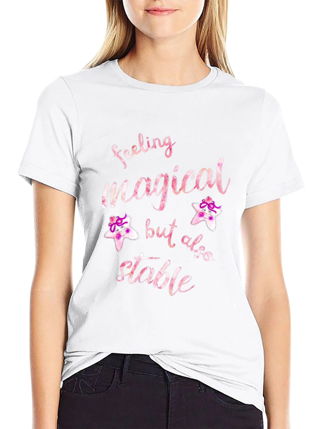 Camiseta Negra Feeling Magical