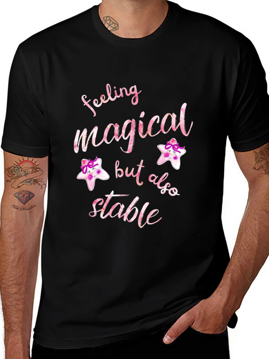 Camiseta Negra Feeling Magical