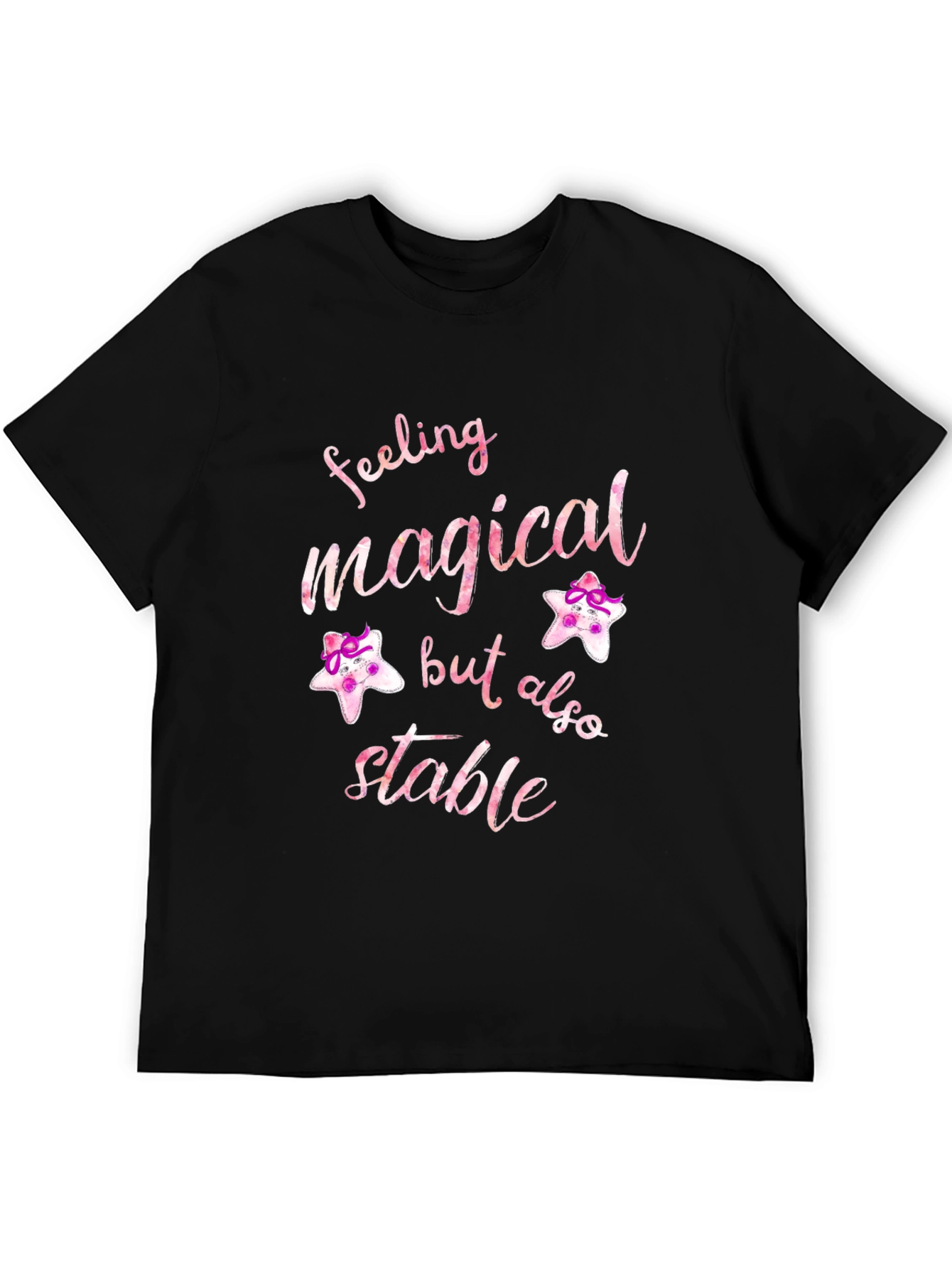 Camiseta Negra Feeling Magical
