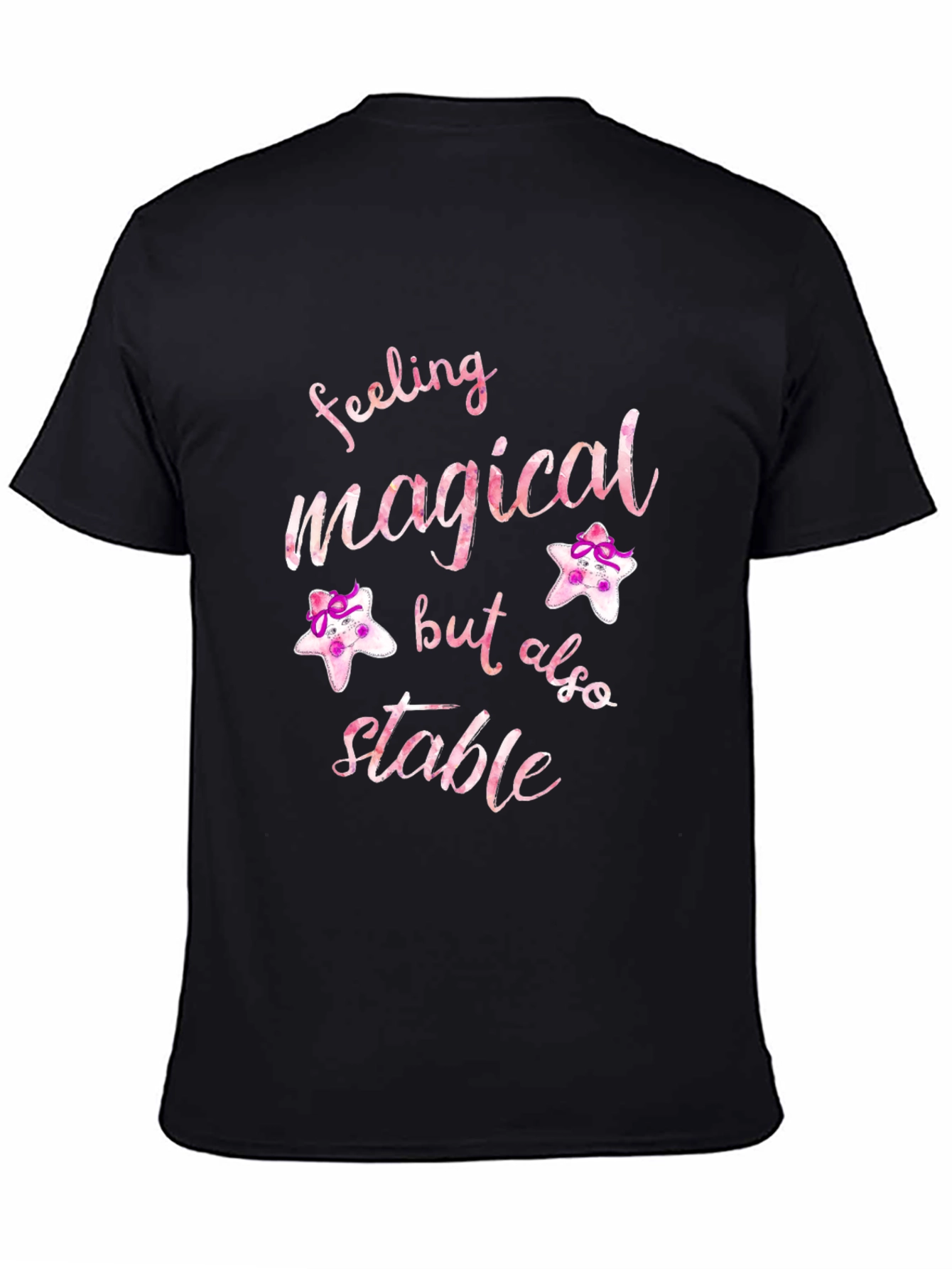 Camiseta Negra Feeling Magical