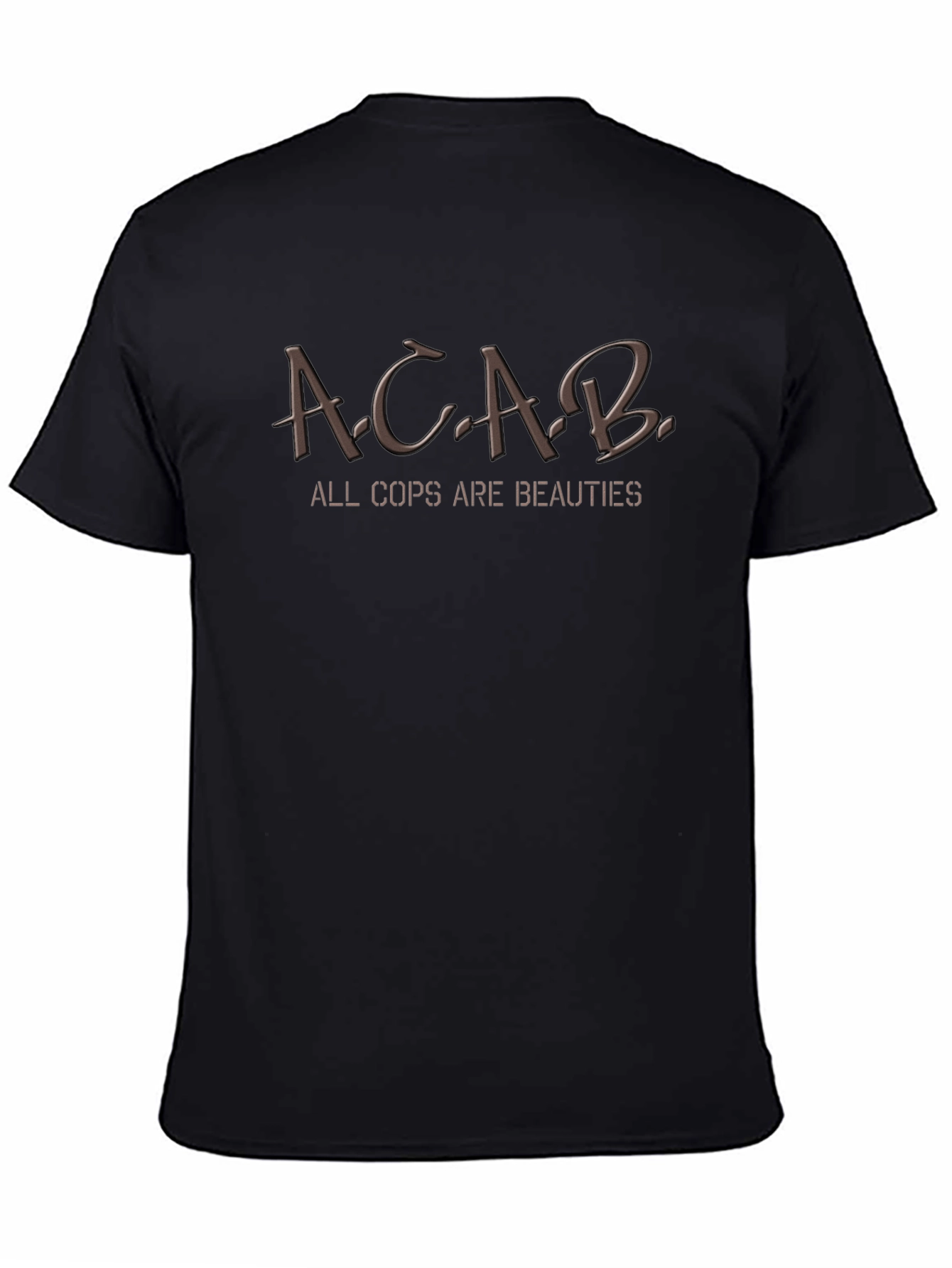 Camiseta ACAB: Humor y Estilo Anti-Autoridad