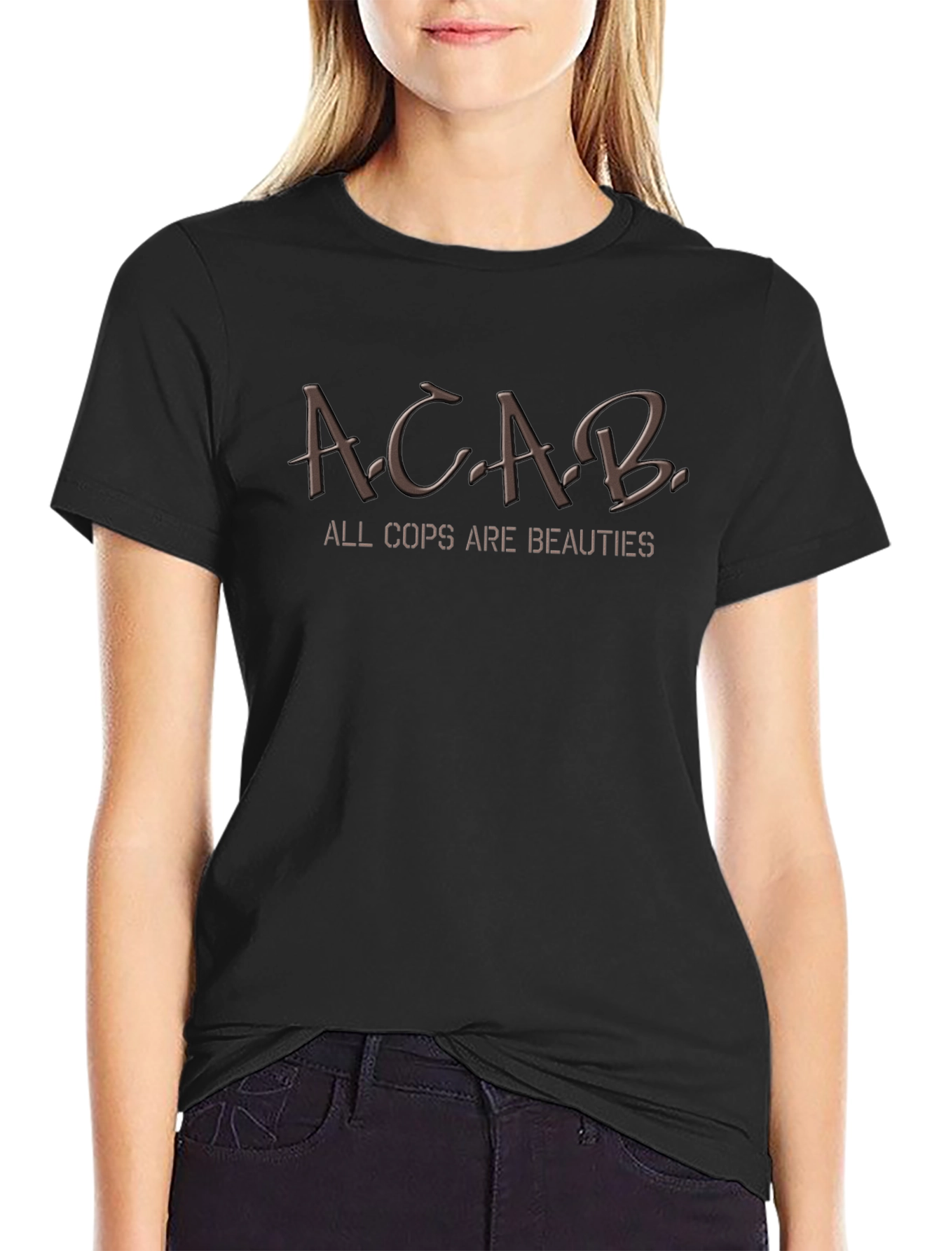 Camiseta ACAB: Humor y Estilo Anti-Autoridad