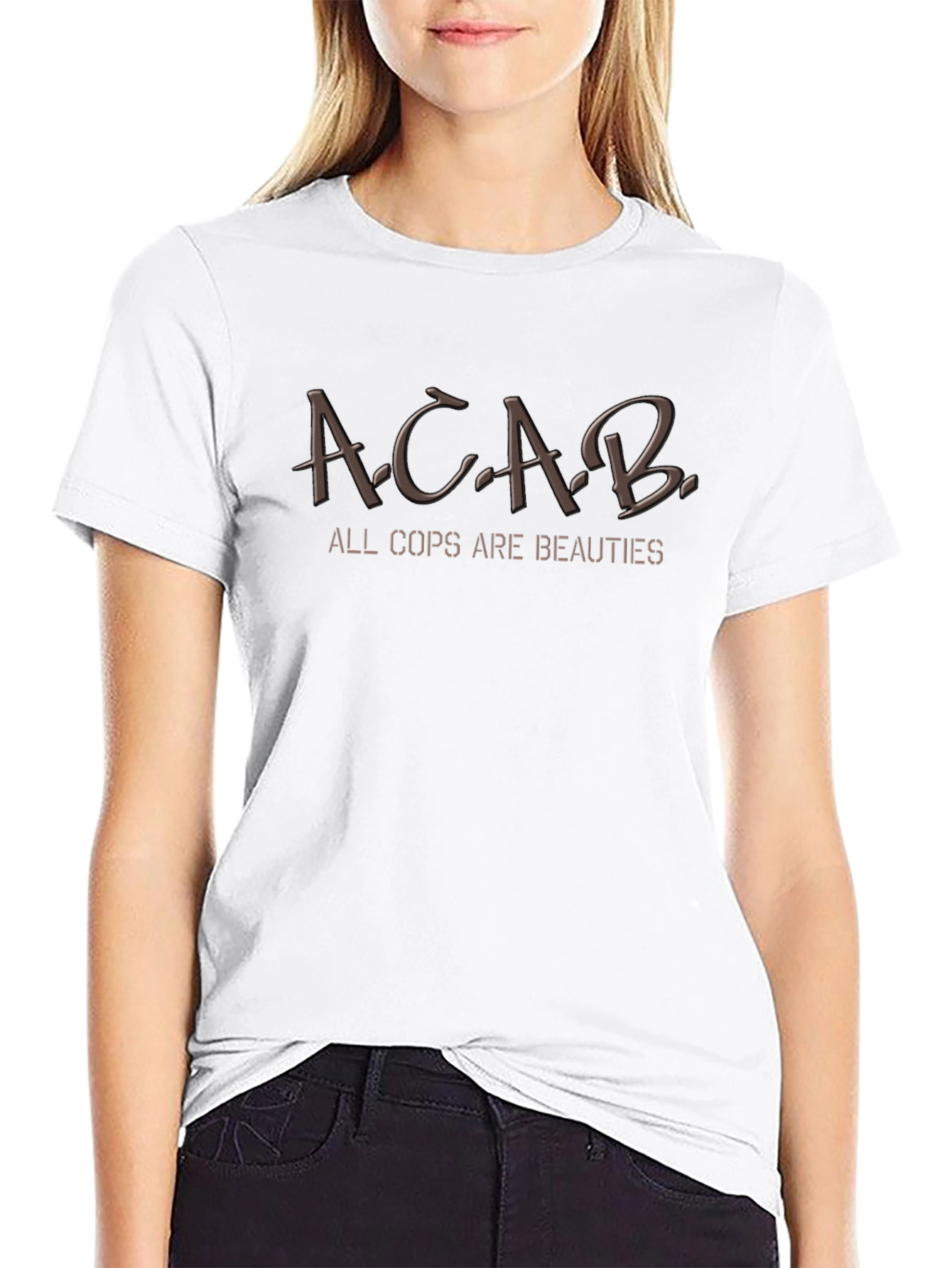 Camiseta ACAB: Humor y Estilo Anti-Autoridad