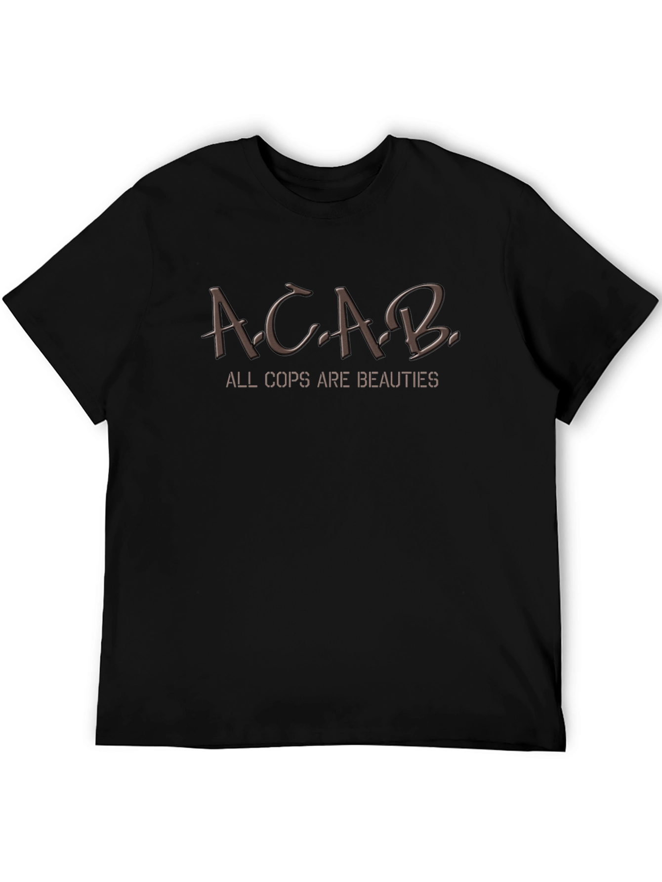 Camiseta ACAB: Humor y Estilo Anti-Autoridad