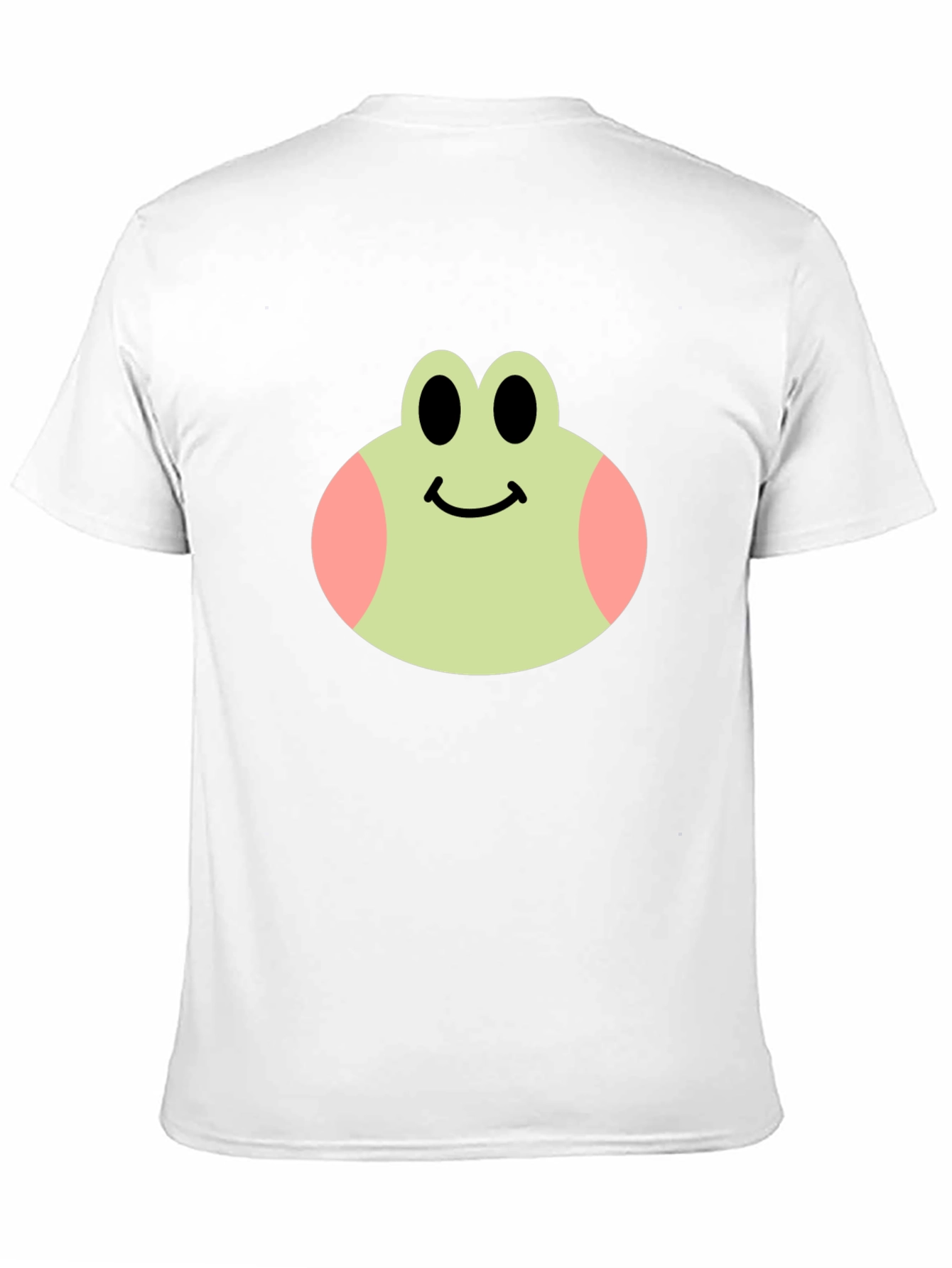 Camiseta Negra con Diseño de Rana Feliz