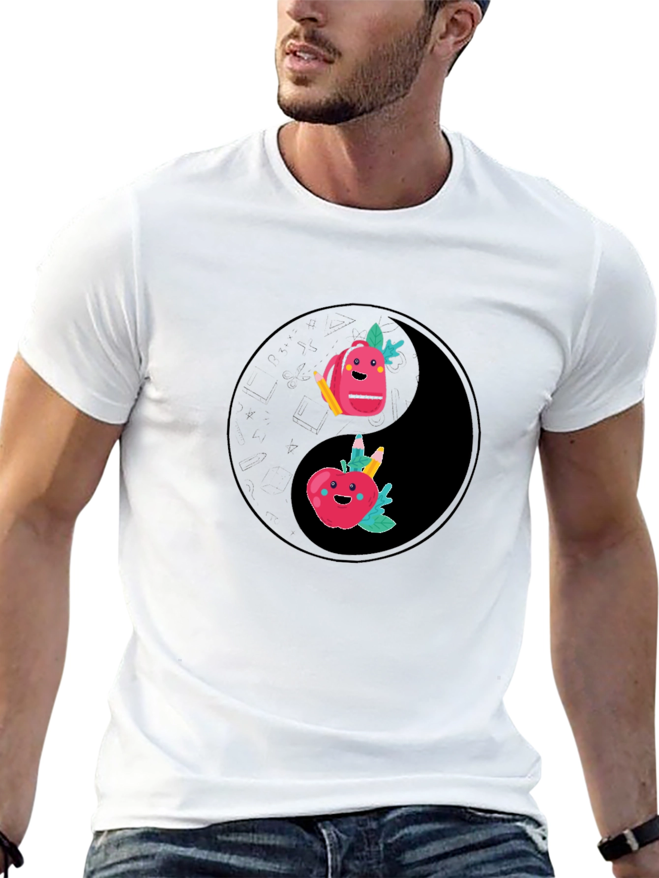 Camiseta Yin Yang Escolar