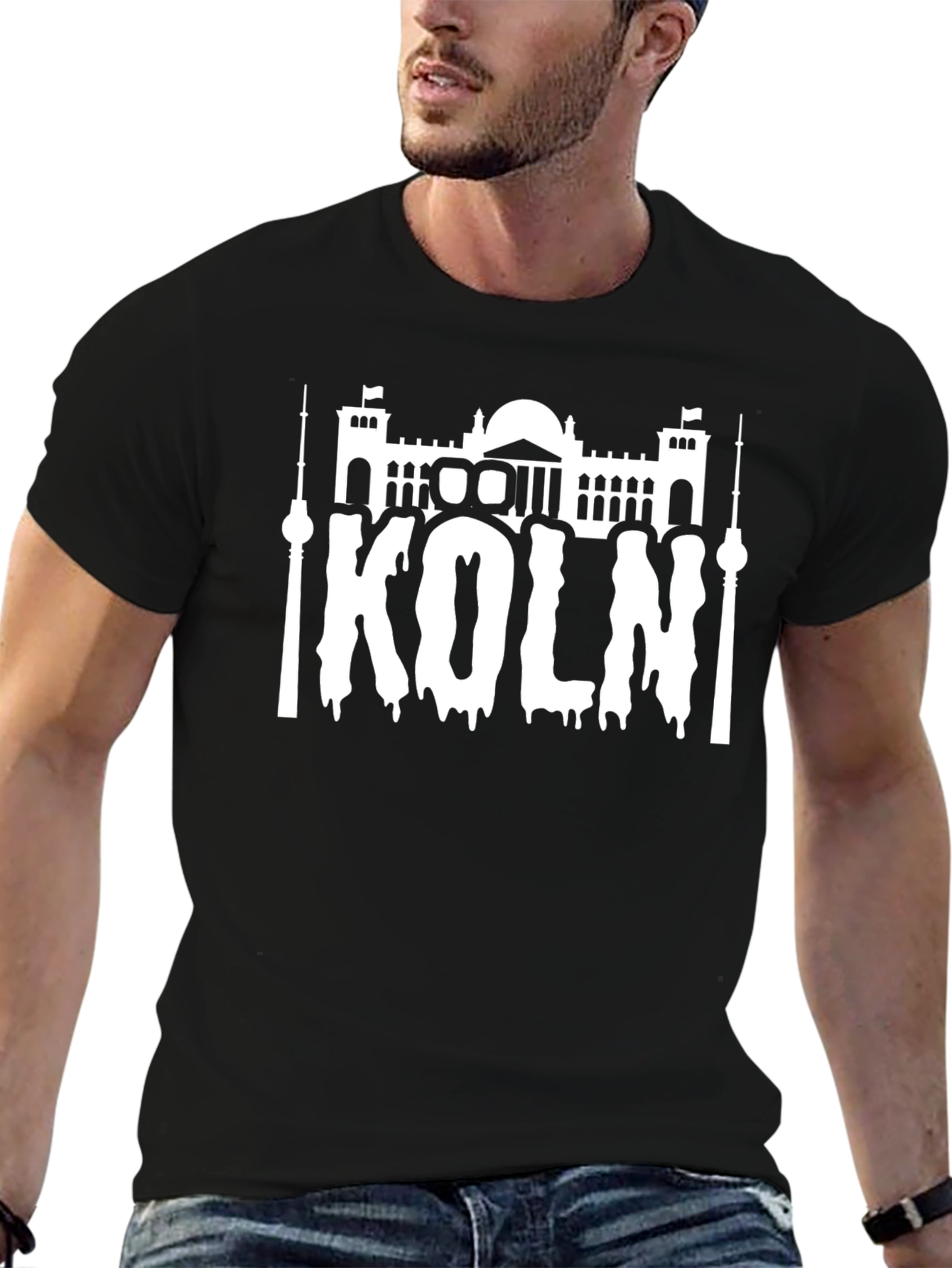 Camiseta Negra Köln Urbana