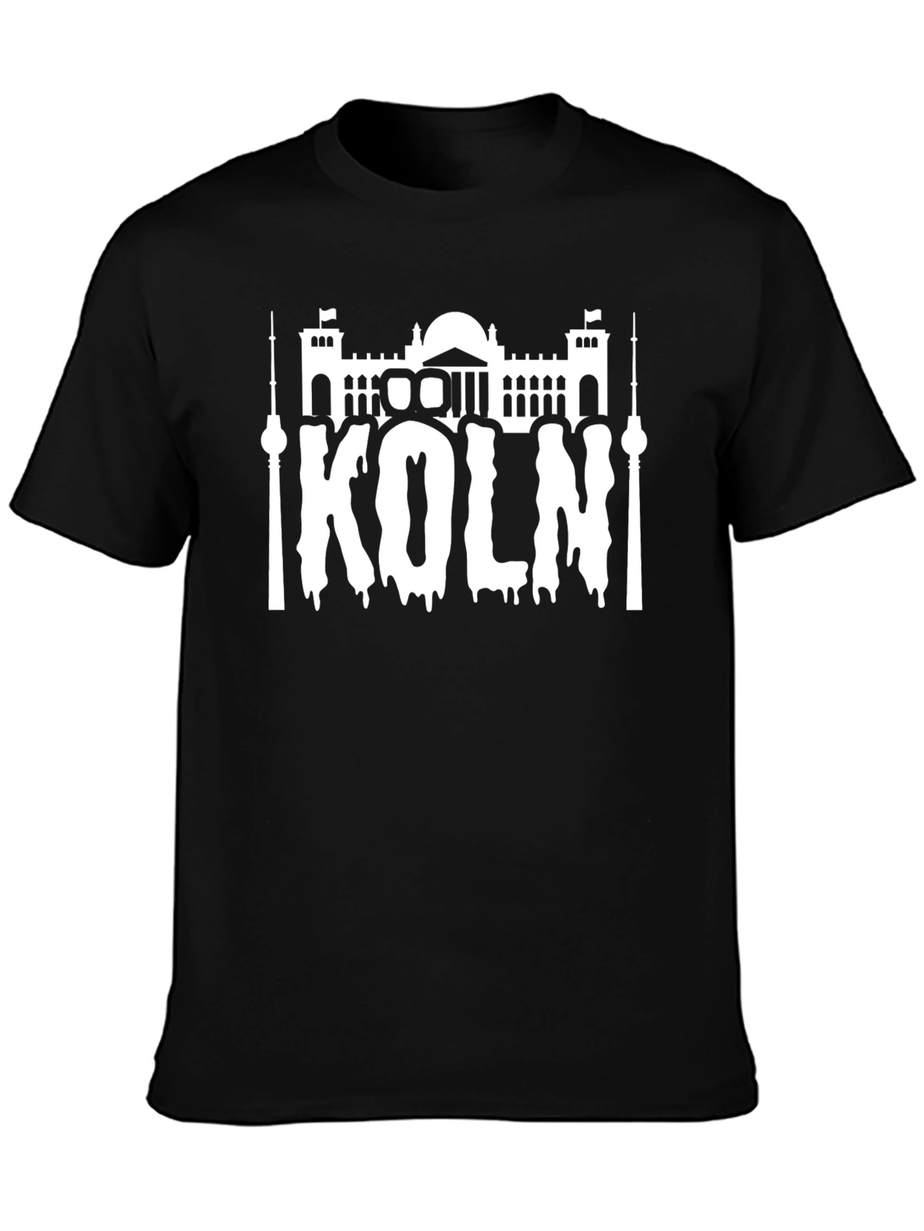 Camiseta Negra Köln Urbana