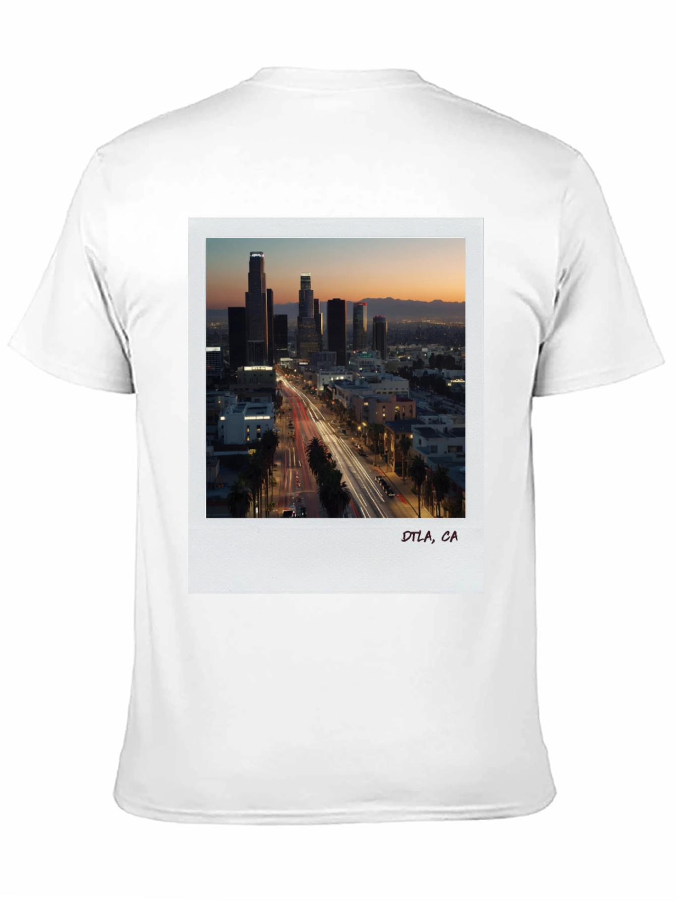 Camiseta Negra DTLA California - Estilo Urbano