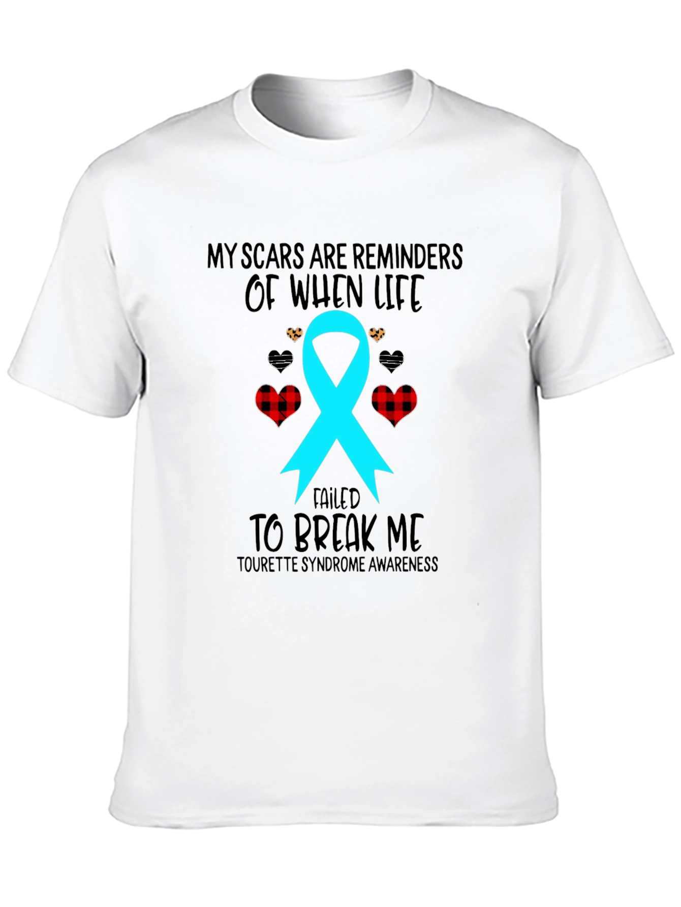 Camiseta Concientización Síndrome Tourette - Mis Cicatrices