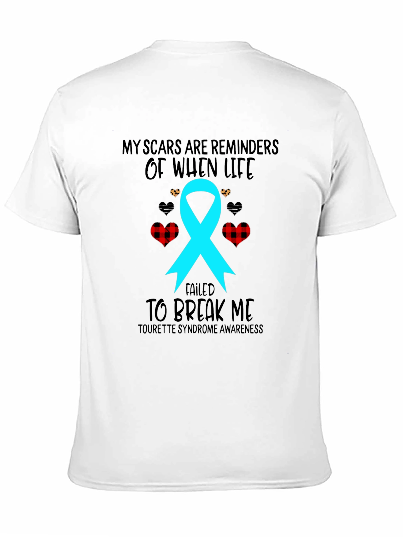 Camiseta Concientización Síndrome Tourette - Mis Cicatrices
