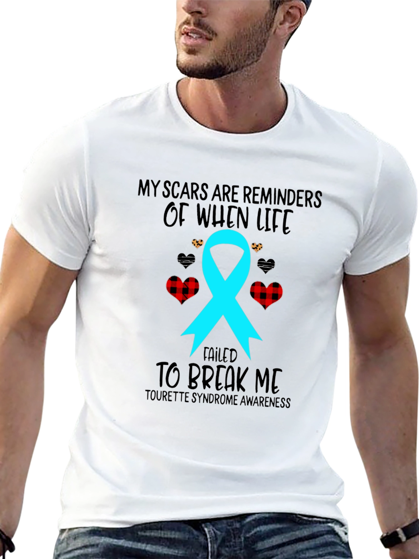 Camiseta Concientización Síndrome Tourette - Mis Cicatrices