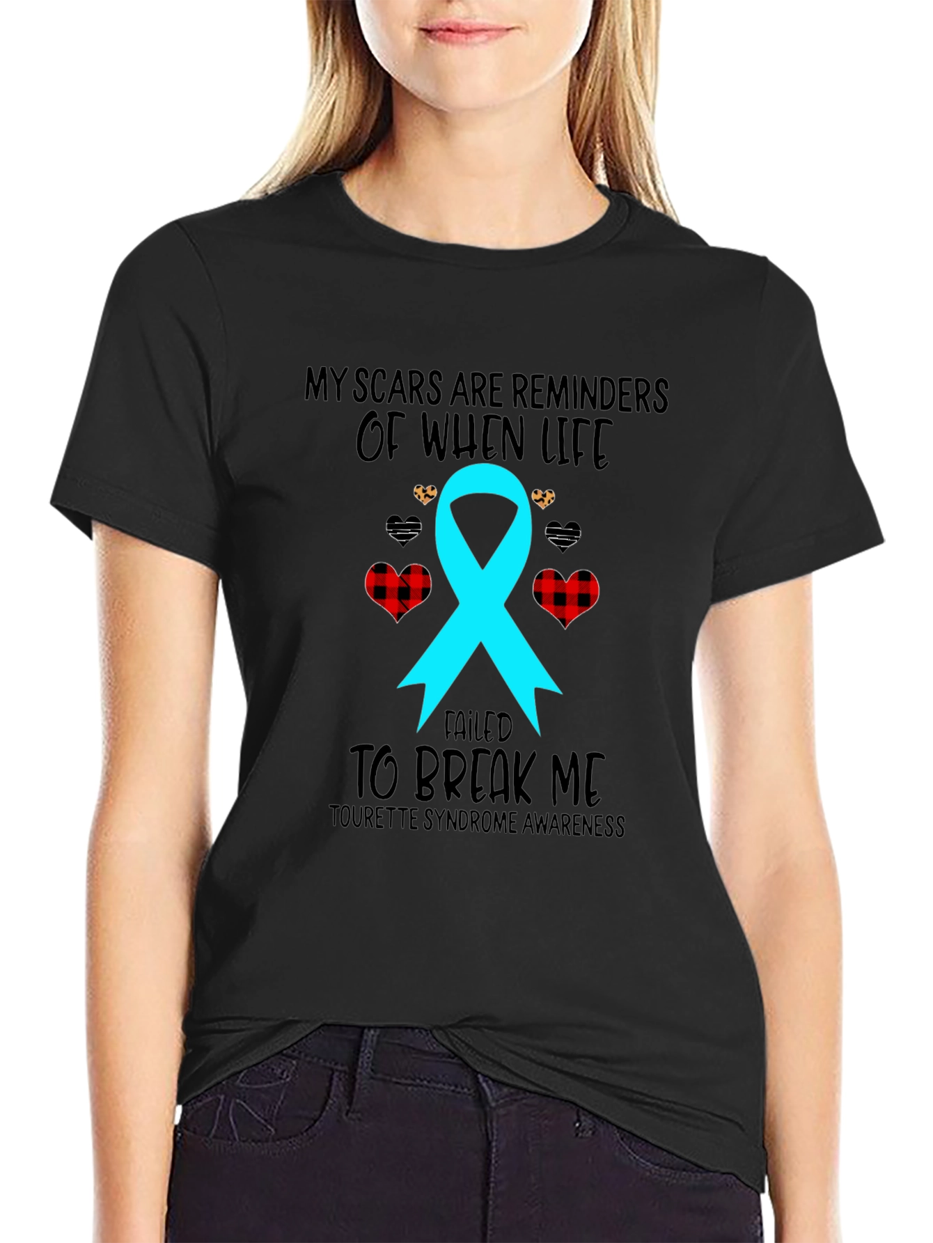 Camiseta Concientización Síndrome Tourette - Mis Cicatrices